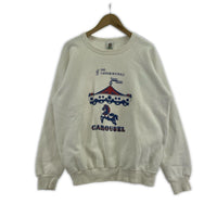 スウェット TIGER BRAND スウェット 白 (L)