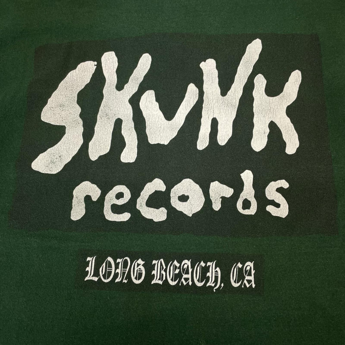 半袖Tシャツ 90s Sublime Skunk Records バンドTシャツフルーツ2枚タグ L グリーン