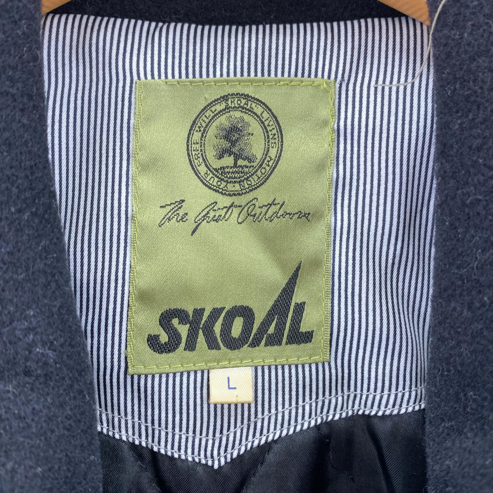 ジャケット SKOAL ウールジャケット 黒 (L) L ブラック