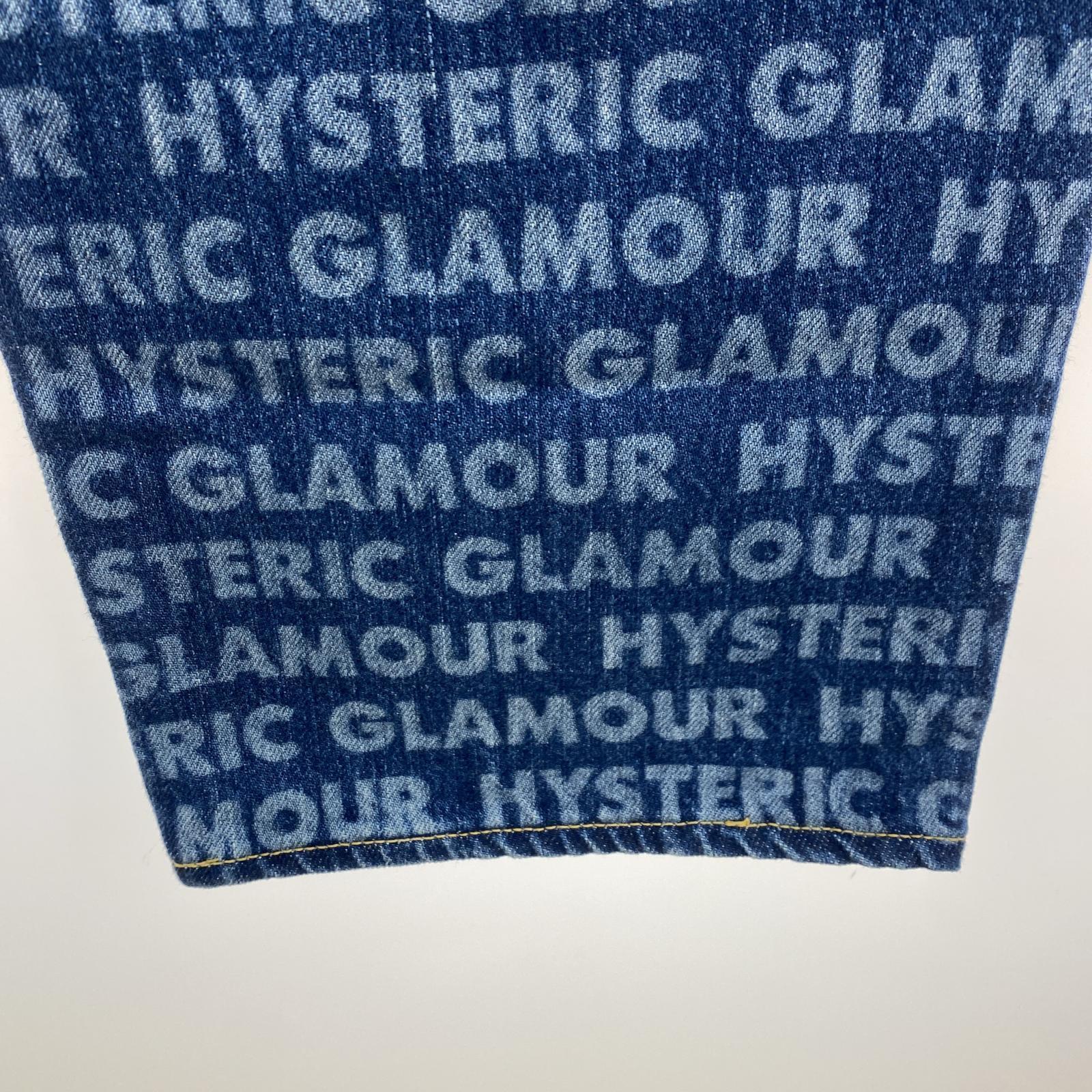 デニムパンツ LOGO PRINT DENIM 34 34 ネイビー