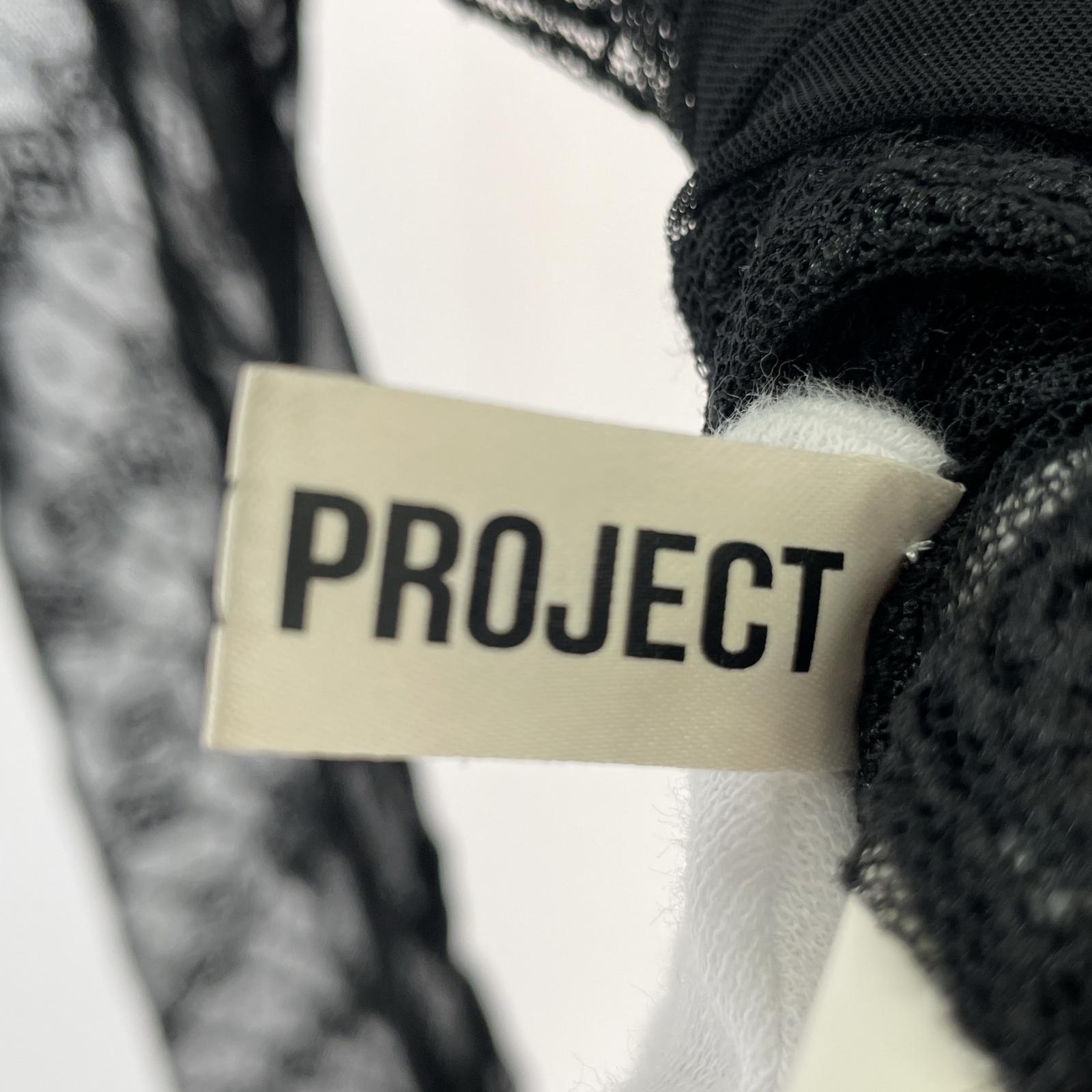 長袖Tシャツ PRANKPROJECT Monogram Lace Bodys ブラック