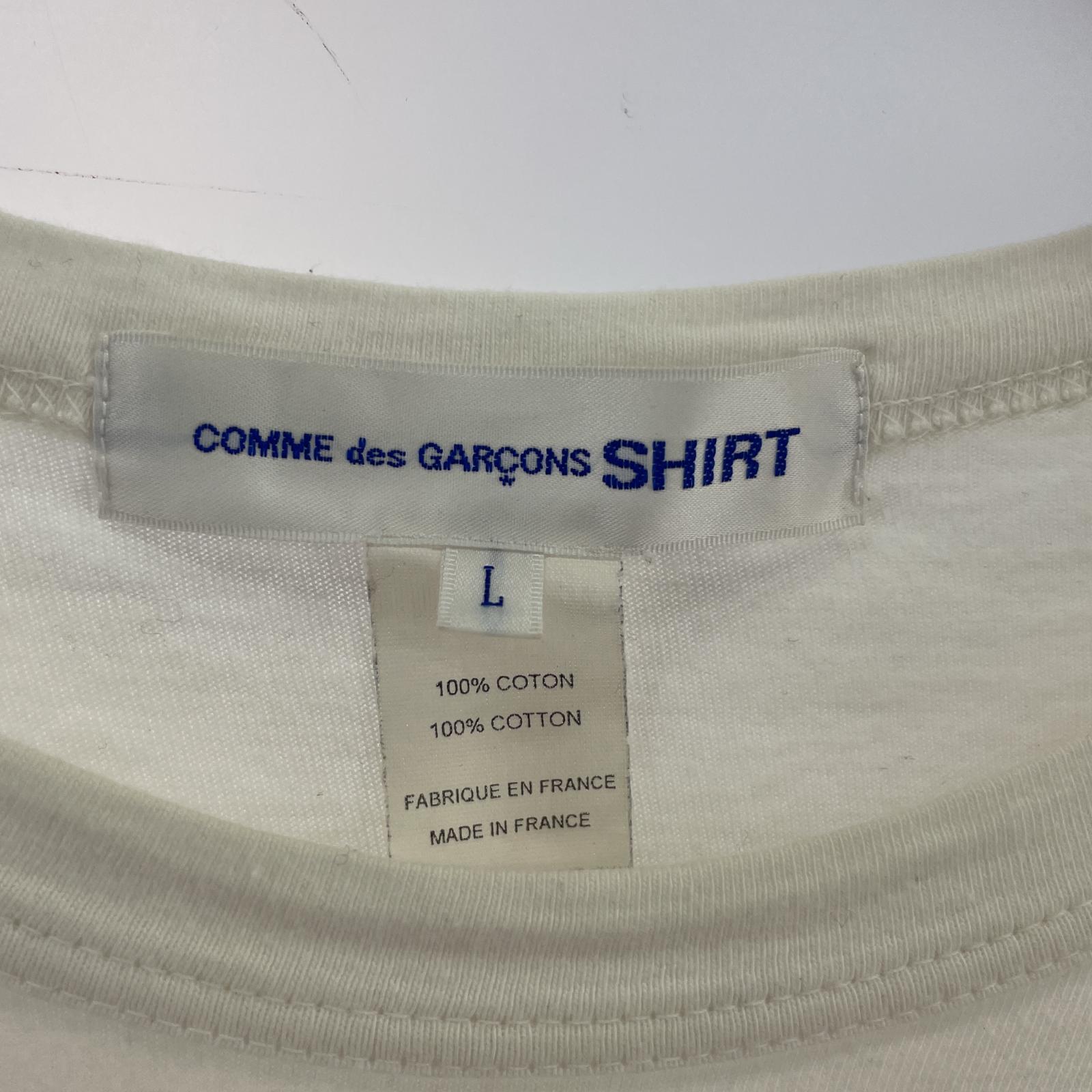 長袖Tシャツ SHIRT ドッキングロンT L ホワイト L ホワイト