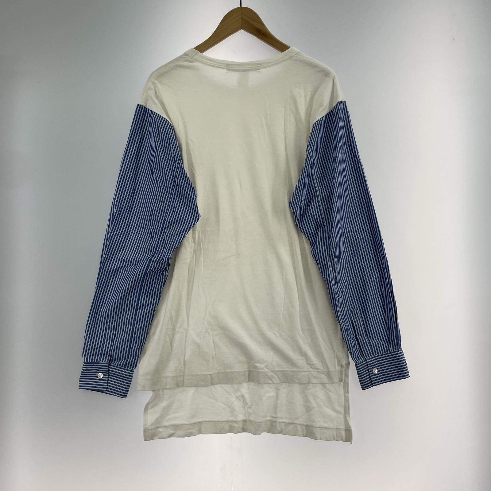長袖Tシャツ SHIRT ドッキングロンT L ホワイト L ホワイト
