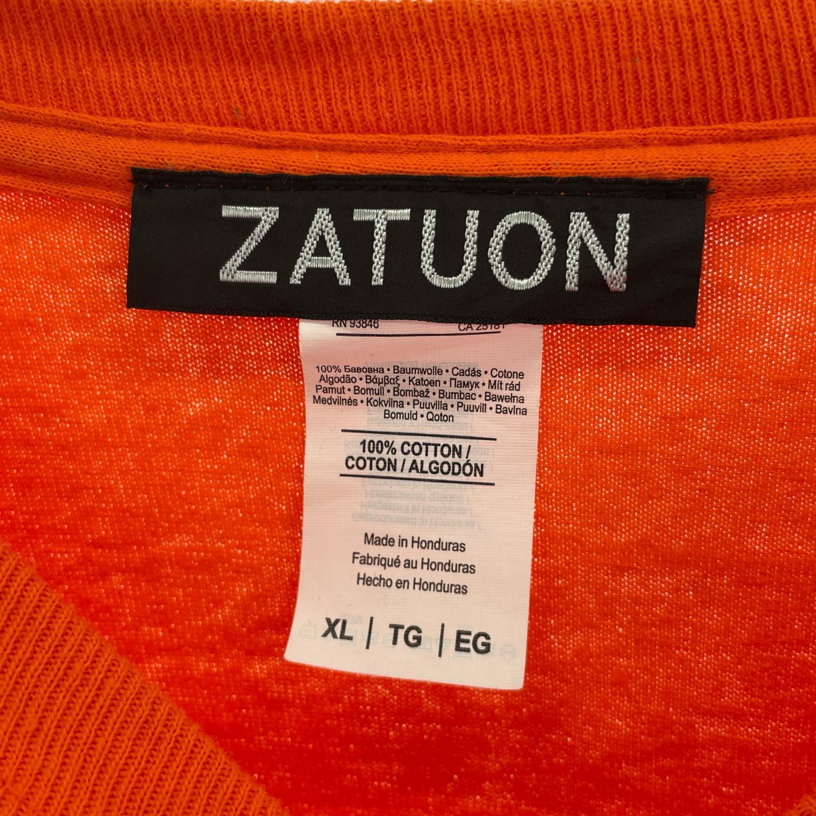 長袖Tシャツ ZATUON ドラゴンボール ブルマ Tee オレンジ
