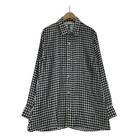 長袖シャツ 千鳥格子 Velvet Shirt 1