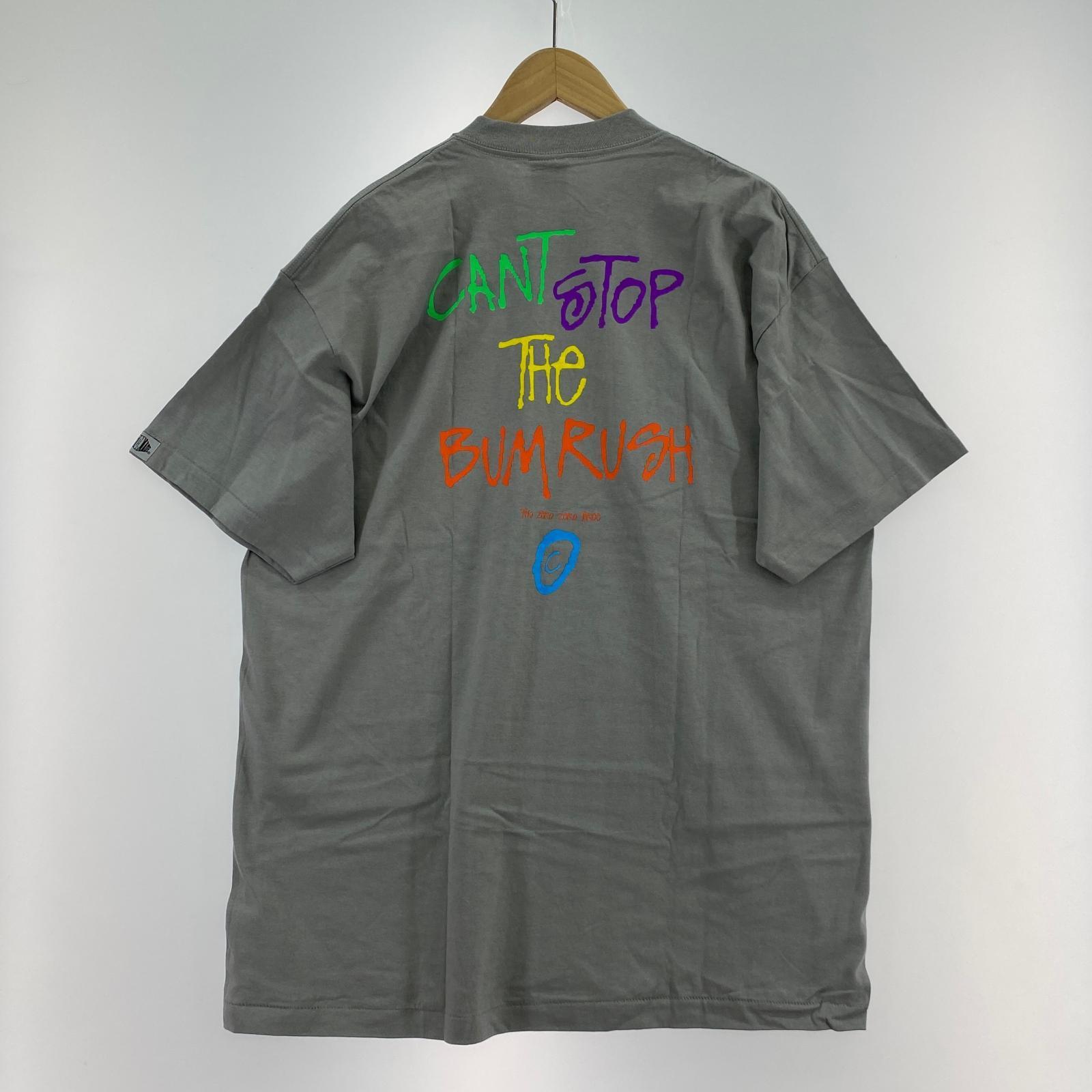 その他トップス STUSSY 紺タグ ITS ON Tシャツ グレー XL グレー