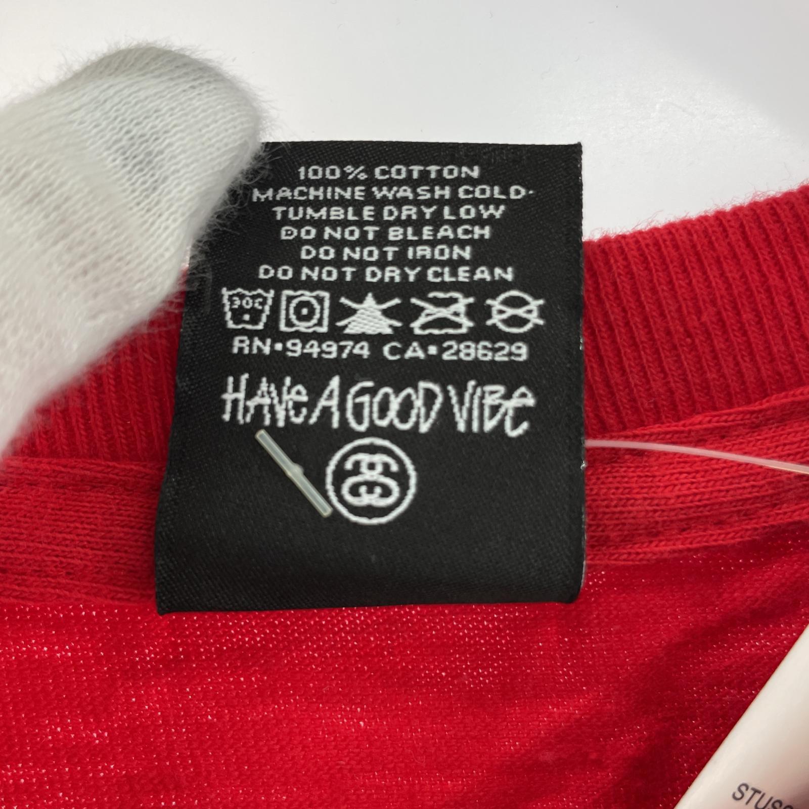 その他トップス STUSSY CA SK8 TOUR Tシャツ レッド XL レッド