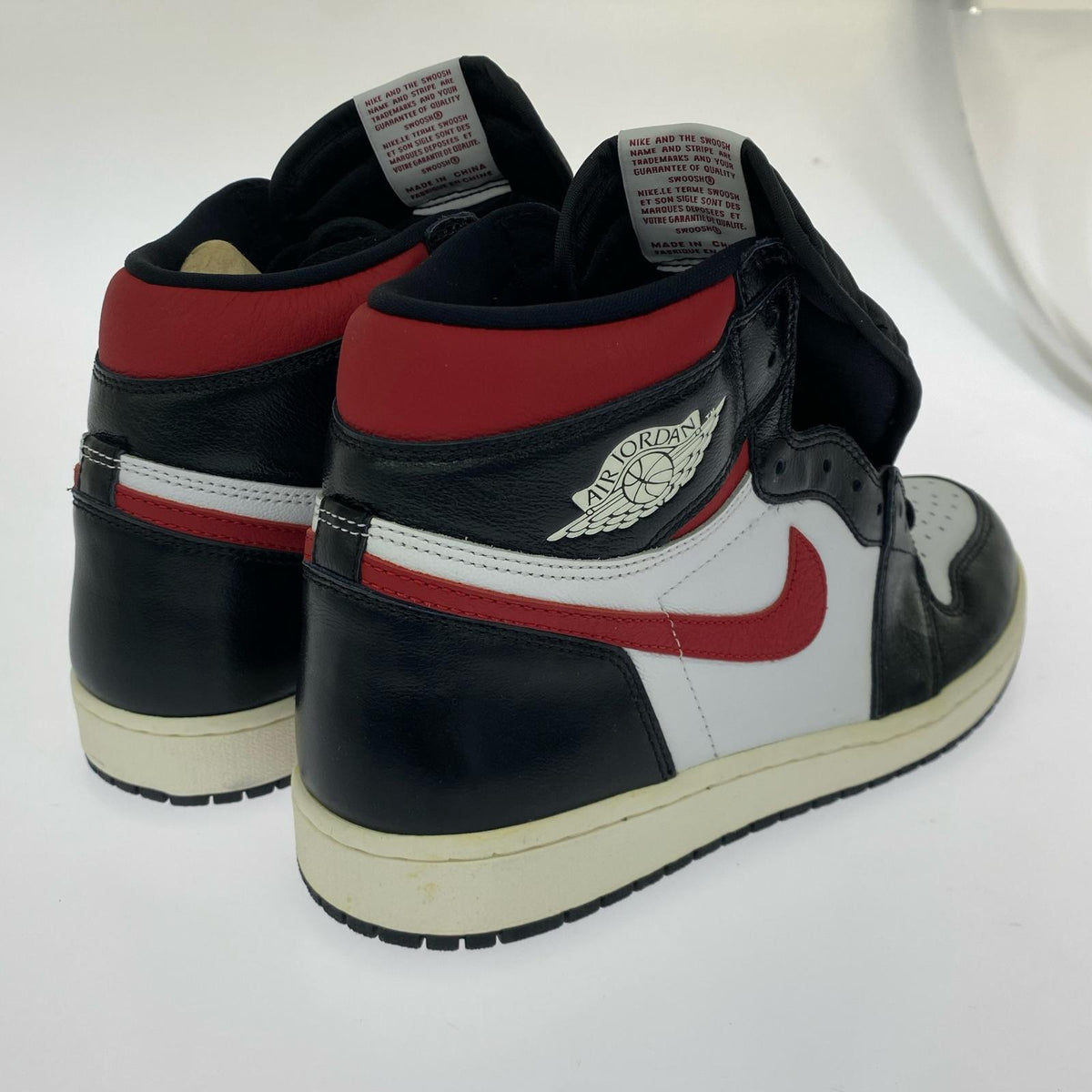 その他靴 Air Jordan 1 Retro High Black/White/Sail/Gym Red 29.0cm 29cm (US11 UK10 1/2 EU48)