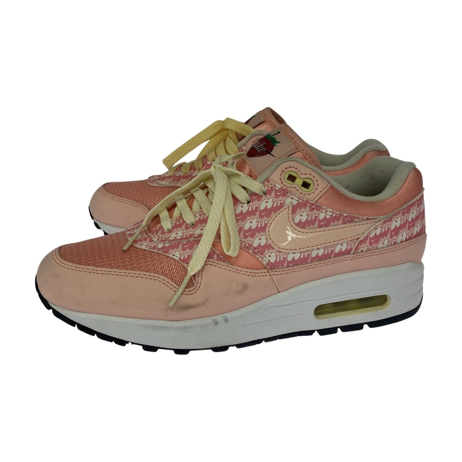 スニーカー NIKE AIR MAX 1 PRM ATMOSPHERE/ 24.5cm (US6 1/2 UK6 EU39) ピンク