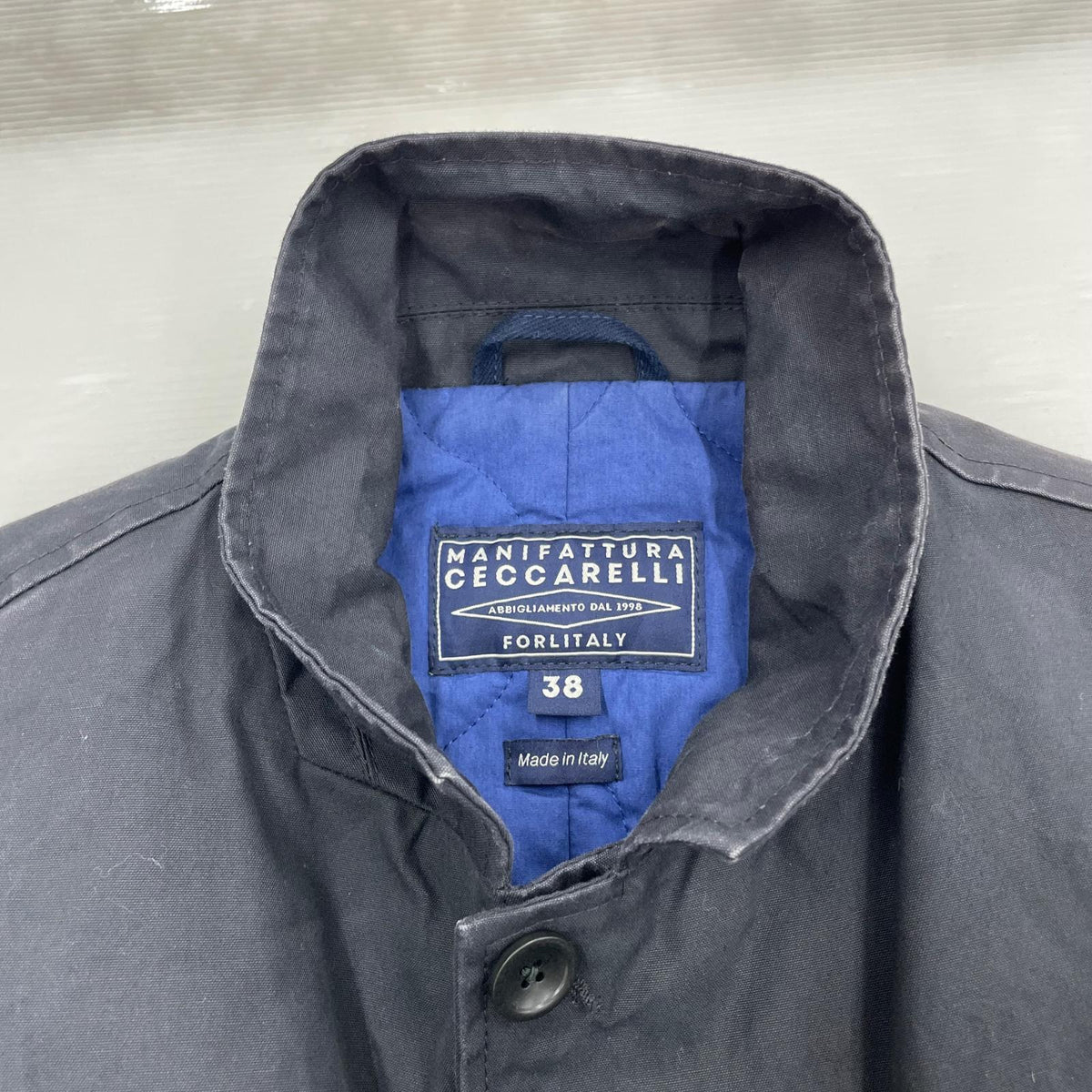 ミリタリージャケット manifattura ceccarelli style 7009 38 グレー
