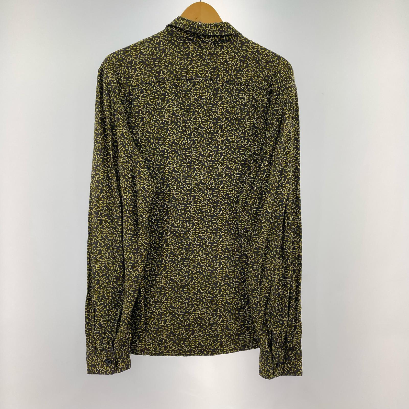 長袖シャツ 19SS Vines Rayon Shirt (M) M ブラック