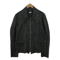 レザージャケット Paul Smith デザインレザージャケット M ブラック M ブラック