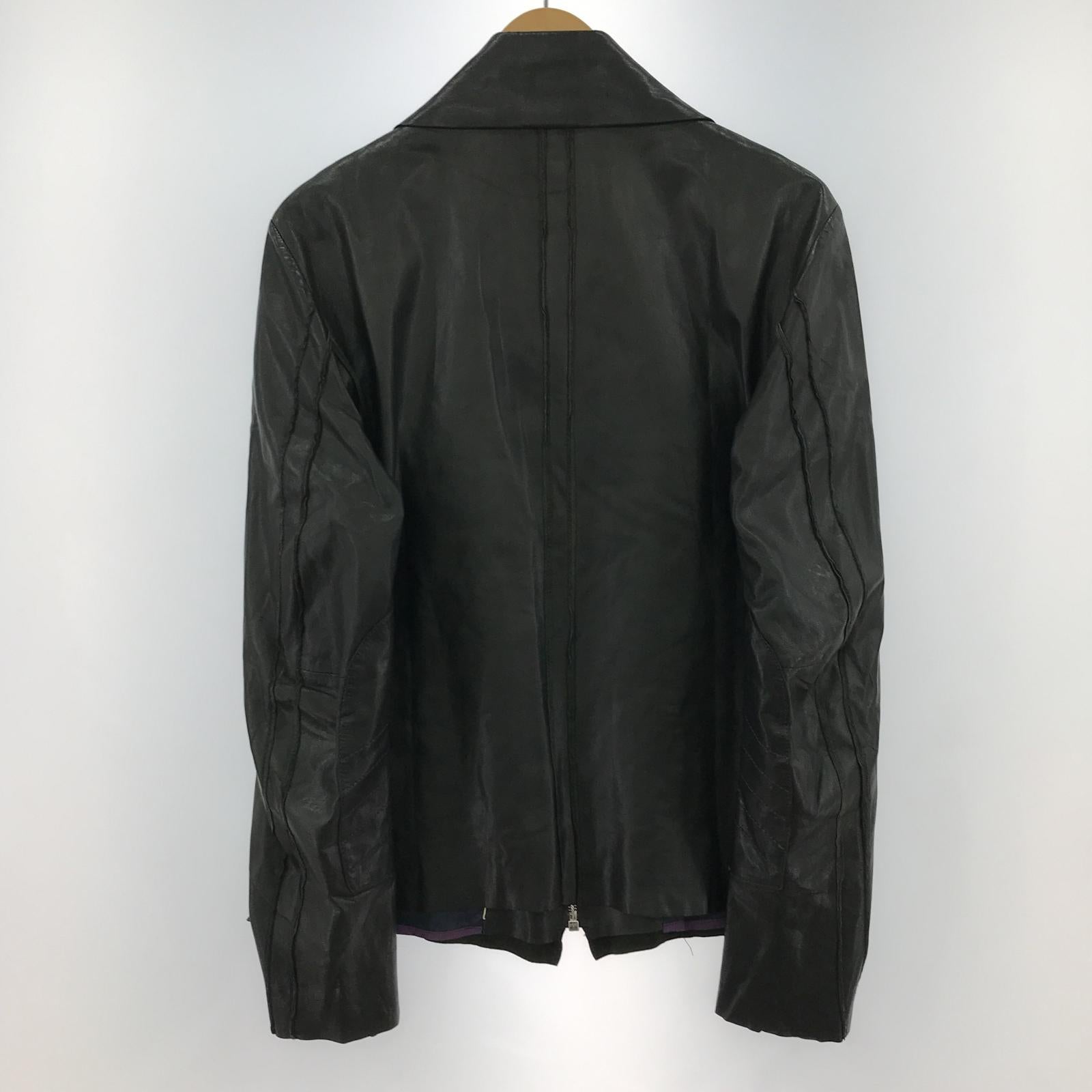 レザージャケット Paul Smith デザインレザージャケット M ブラック M ブラック