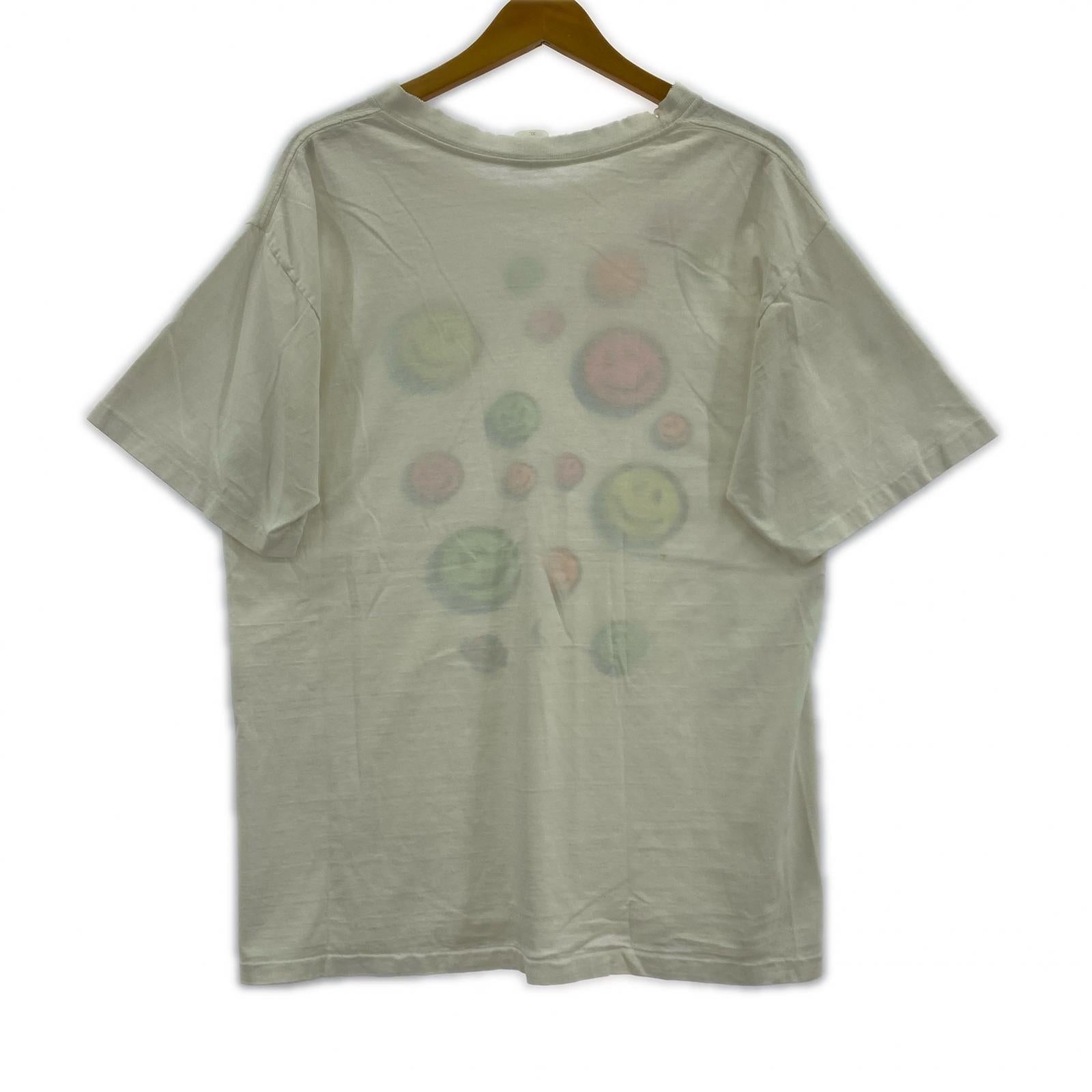 半袖Tシャツ 80’s ISLAND BOYS スマイルプリントTEE ホワイト