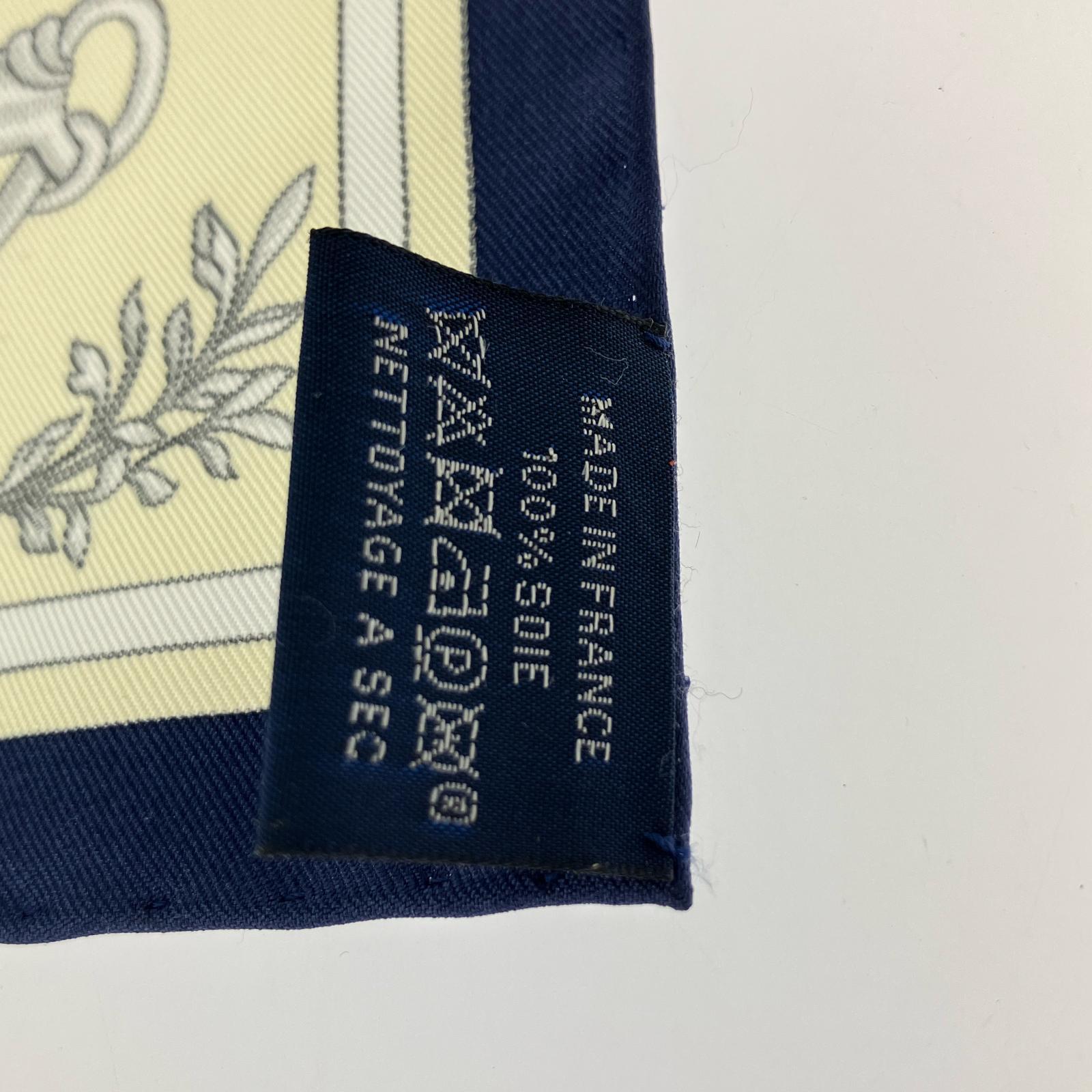HERMES カレ45 Della Cavalleriaスカーフ