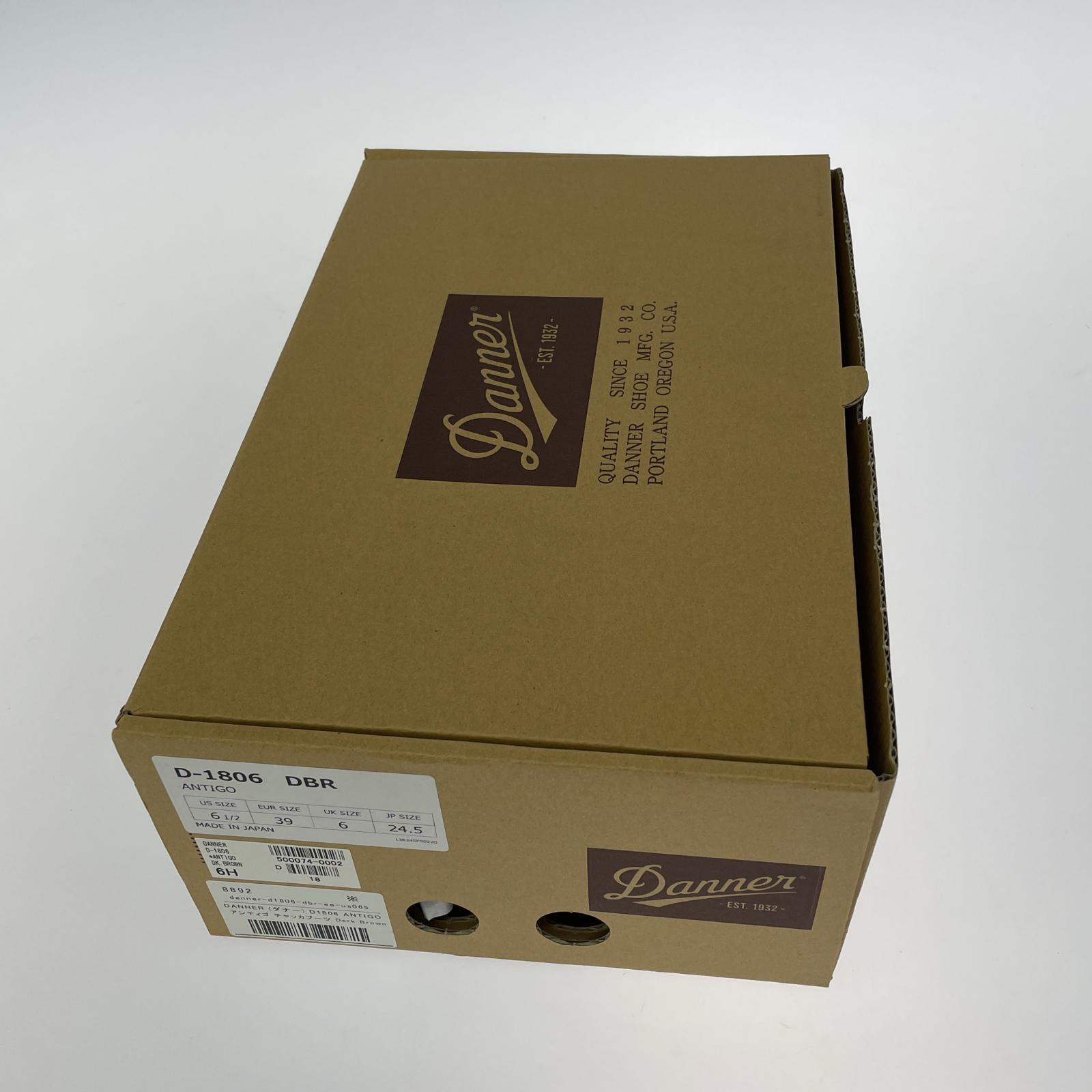 ブーツ ANTIGO DBR 6 1/2 ブラウン