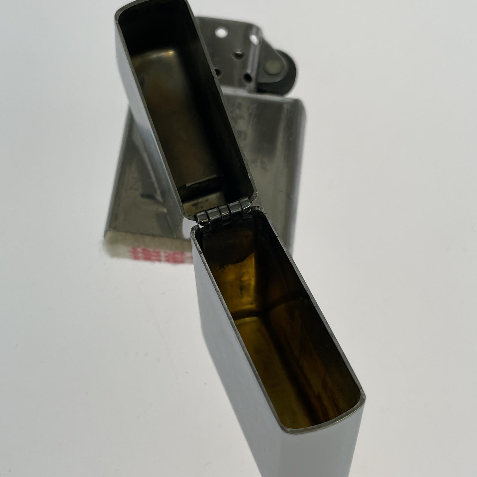 ライター ZIPPO 19年製 アーマーケース プレーン シルバー