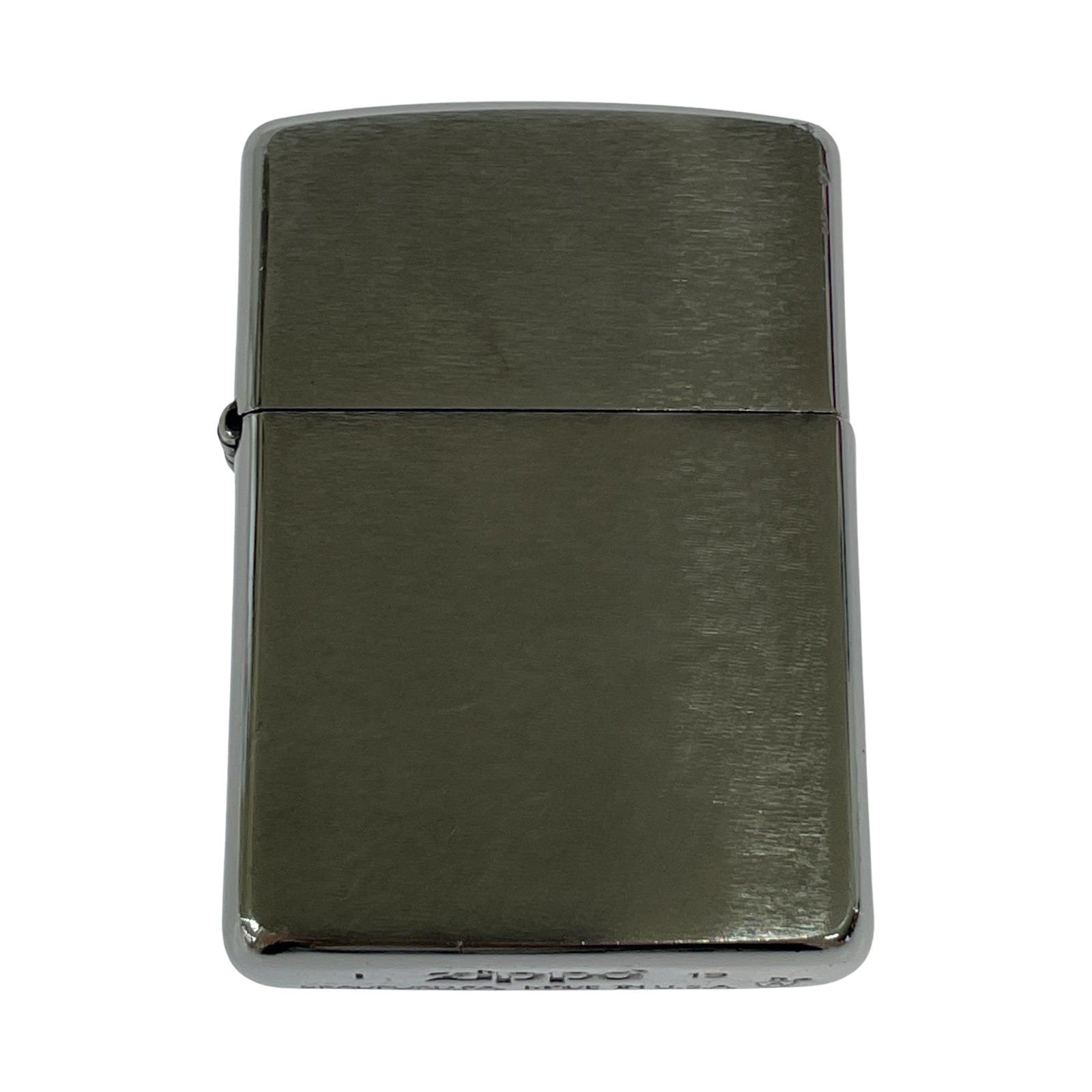 ライター ZIPPO 19年製 アーマーケース プレーン シルバー