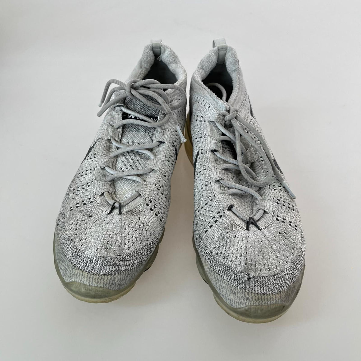 スニーカー Air VaporMax Flyknit "Pure Platinum 28.5cm (US10 1/2 UK10 EU47) グレー