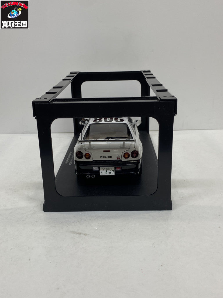 AUTOart Nissan Skyline GT-R R34 埼玉県警察 スケールカー