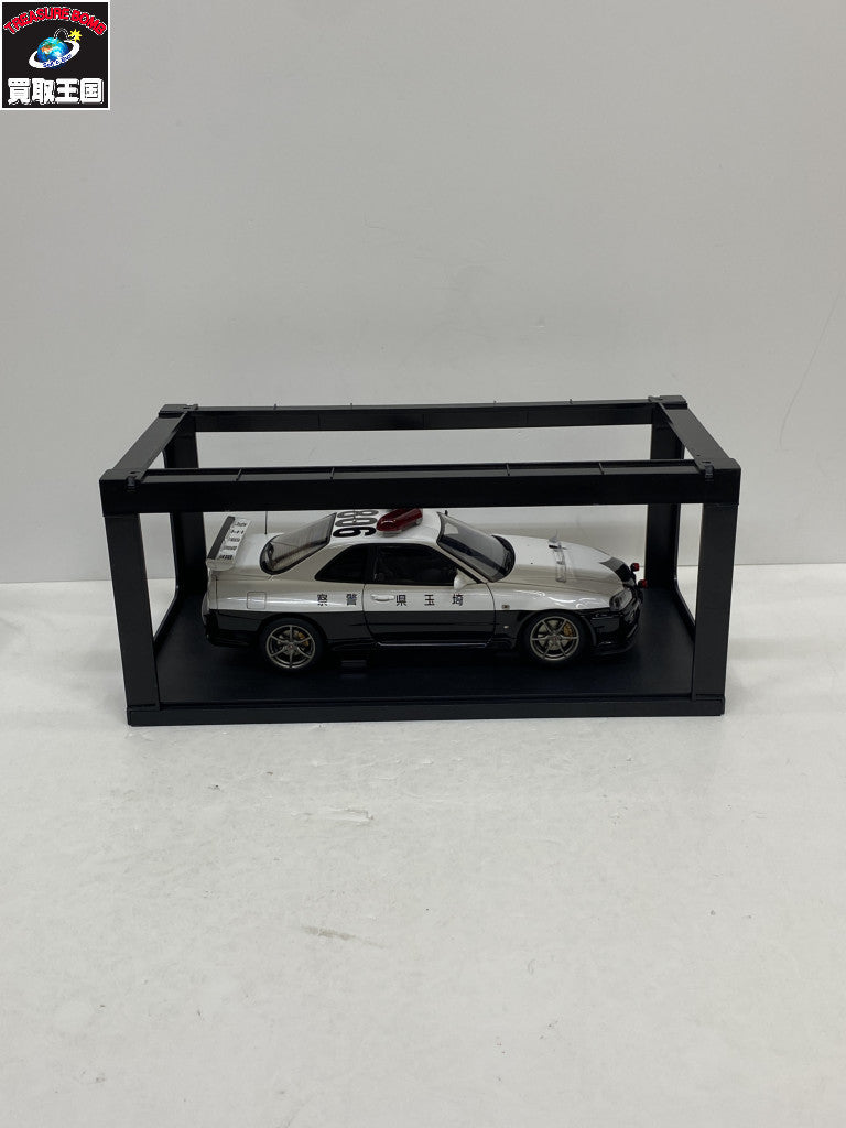 AUTOart Nissan Skyline GT-R R34 埼玉県警察 スケールカー