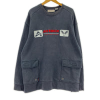 スウェット 黒(XL) ブラック