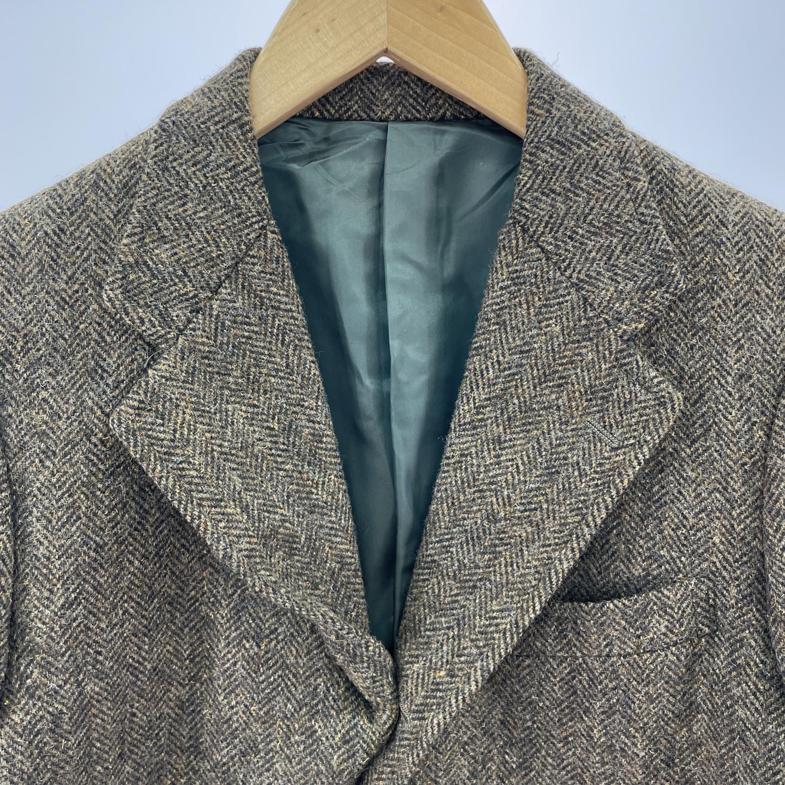 ジャケット 60s Kent ツイードジャケット ヘリンボーン ブラウン