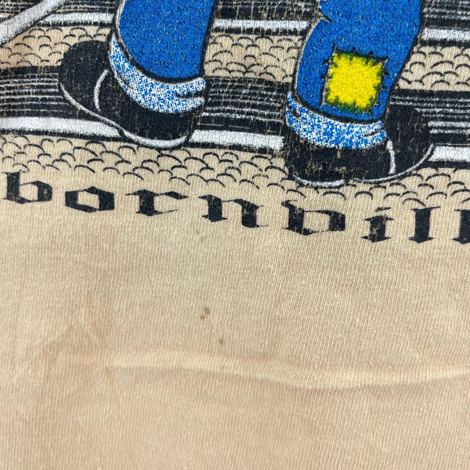 半袖Tシャツ 90's ONEITA 両面プリントTEE イエロー系 L