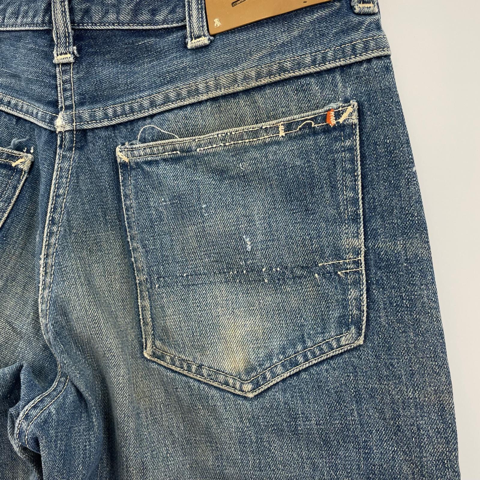 デニムパンツ 60's Penny's FOREMOST ストレートデニムパンツ ブルー