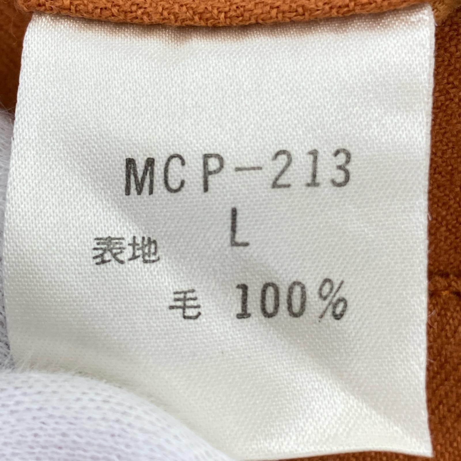 パンツ ウールスラックス オレンジ