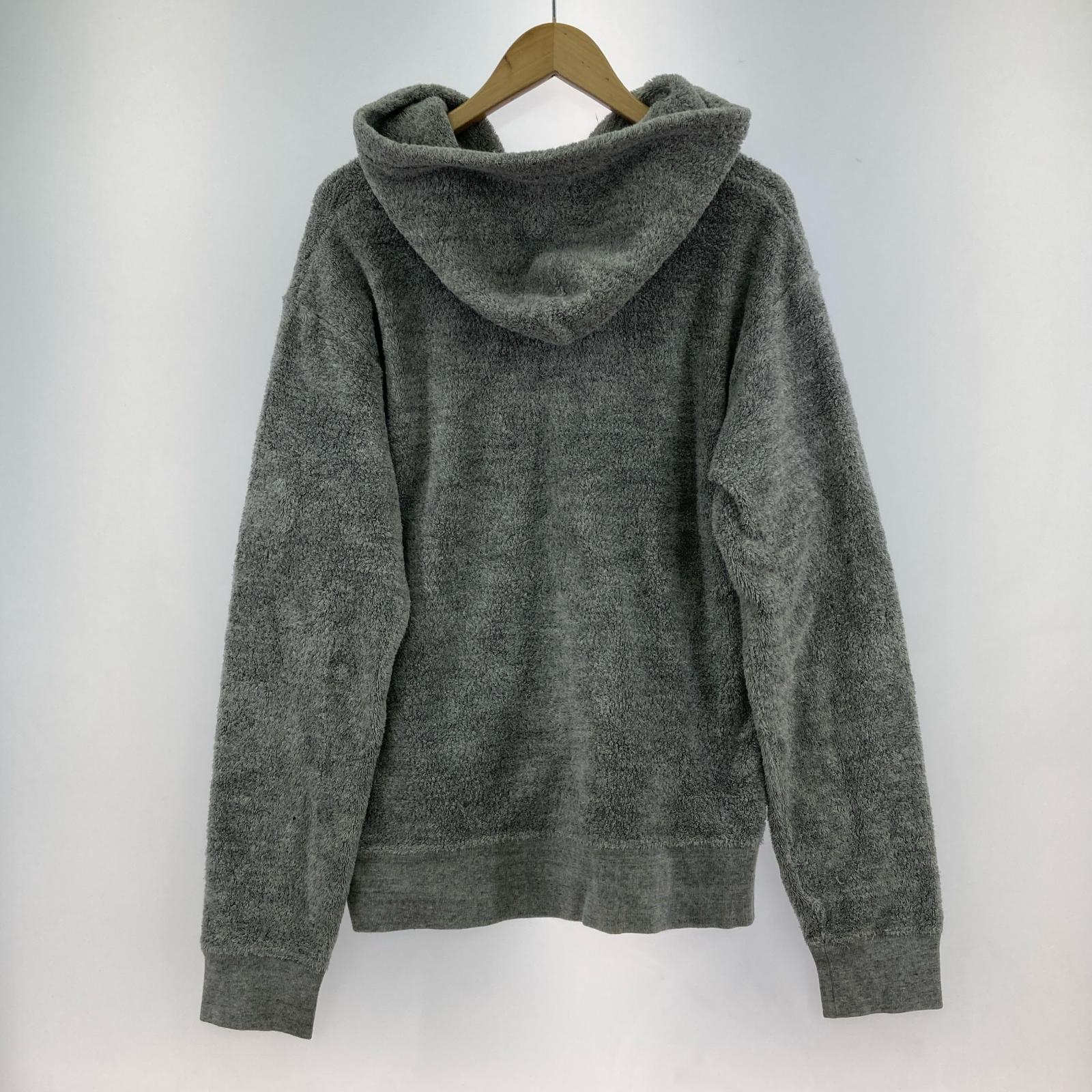 パーカー パイル グレー (XL) グレー
