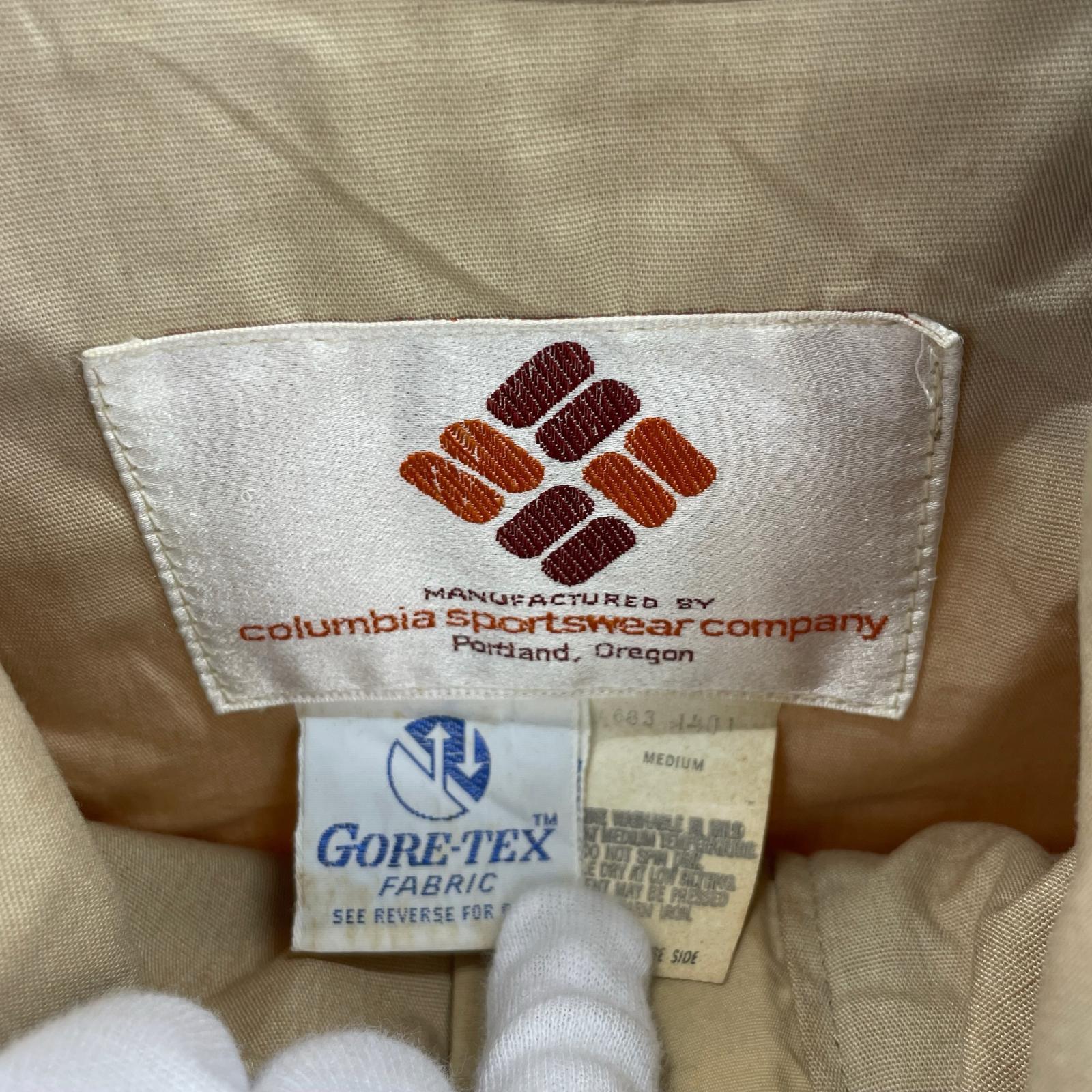 マウンテンパーカー 80’s GORE-TEX マウンテンパーカー M ブラウン