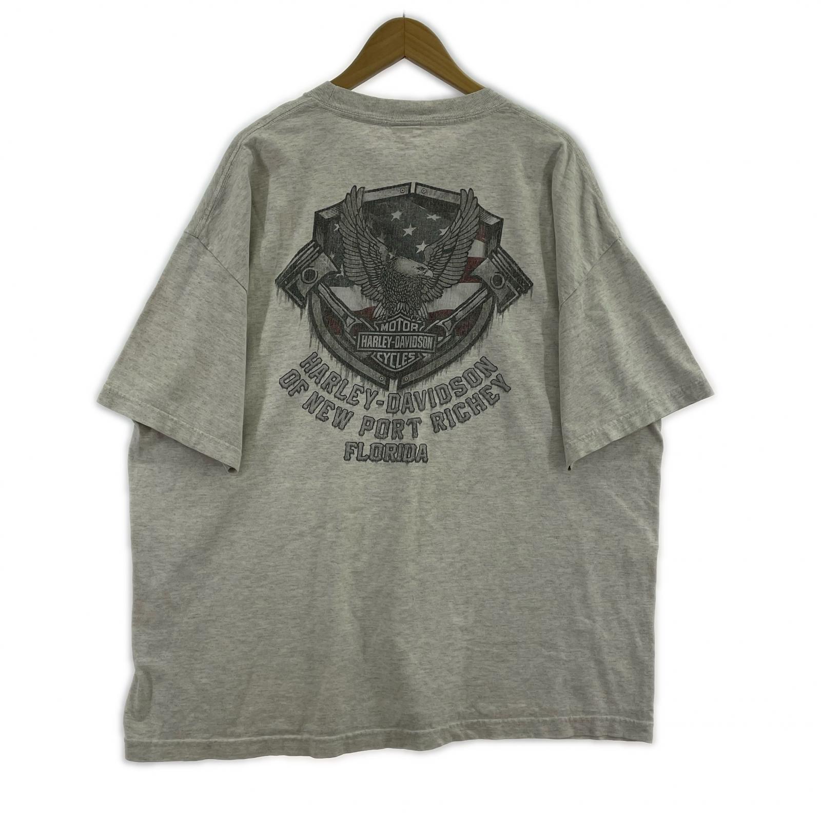 半袖Tシャツ 00s 両面プリント グレー(2XL) グレー
