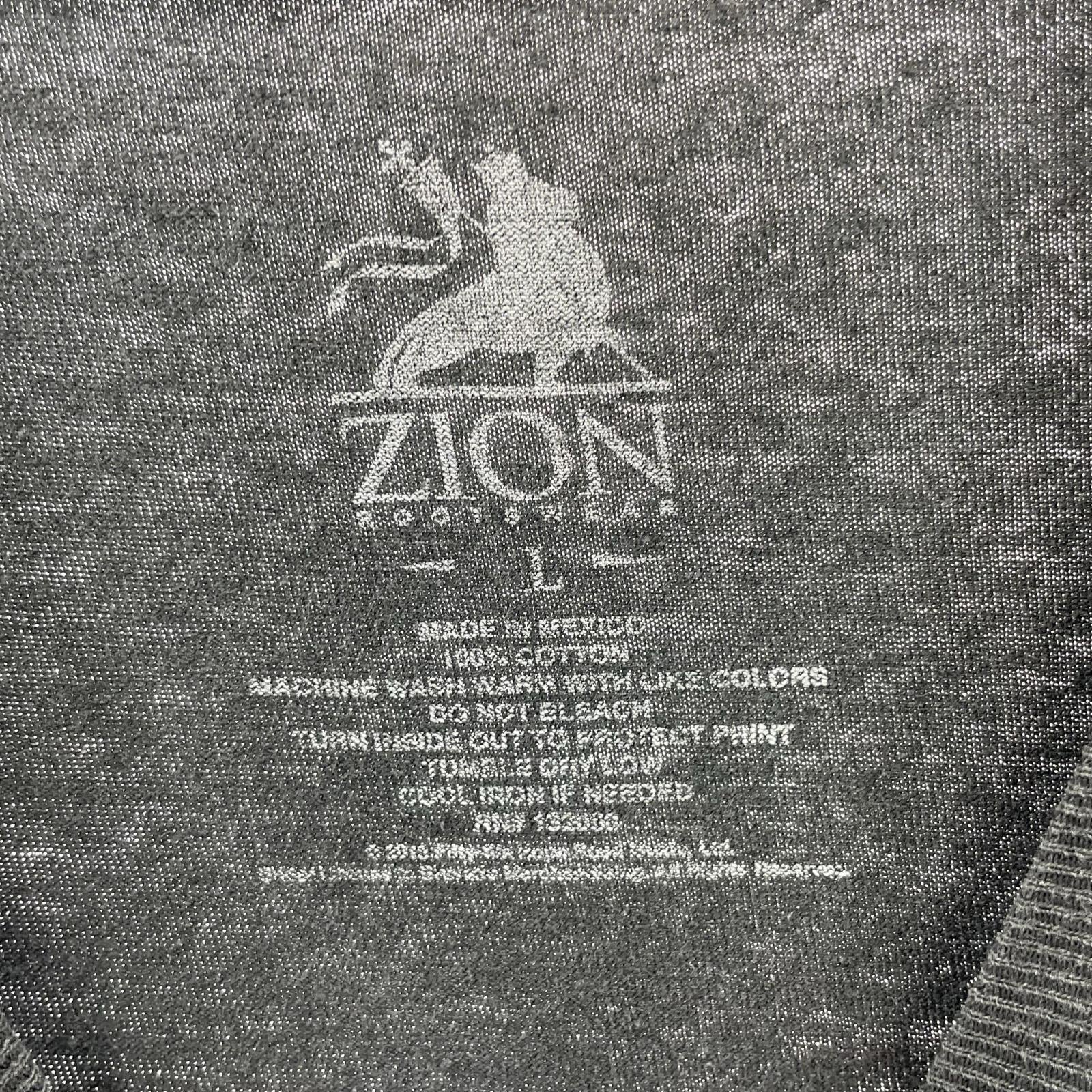 半袖Tシャツ ZION ボブ・マーリープリント ブラック(L) L ブラック