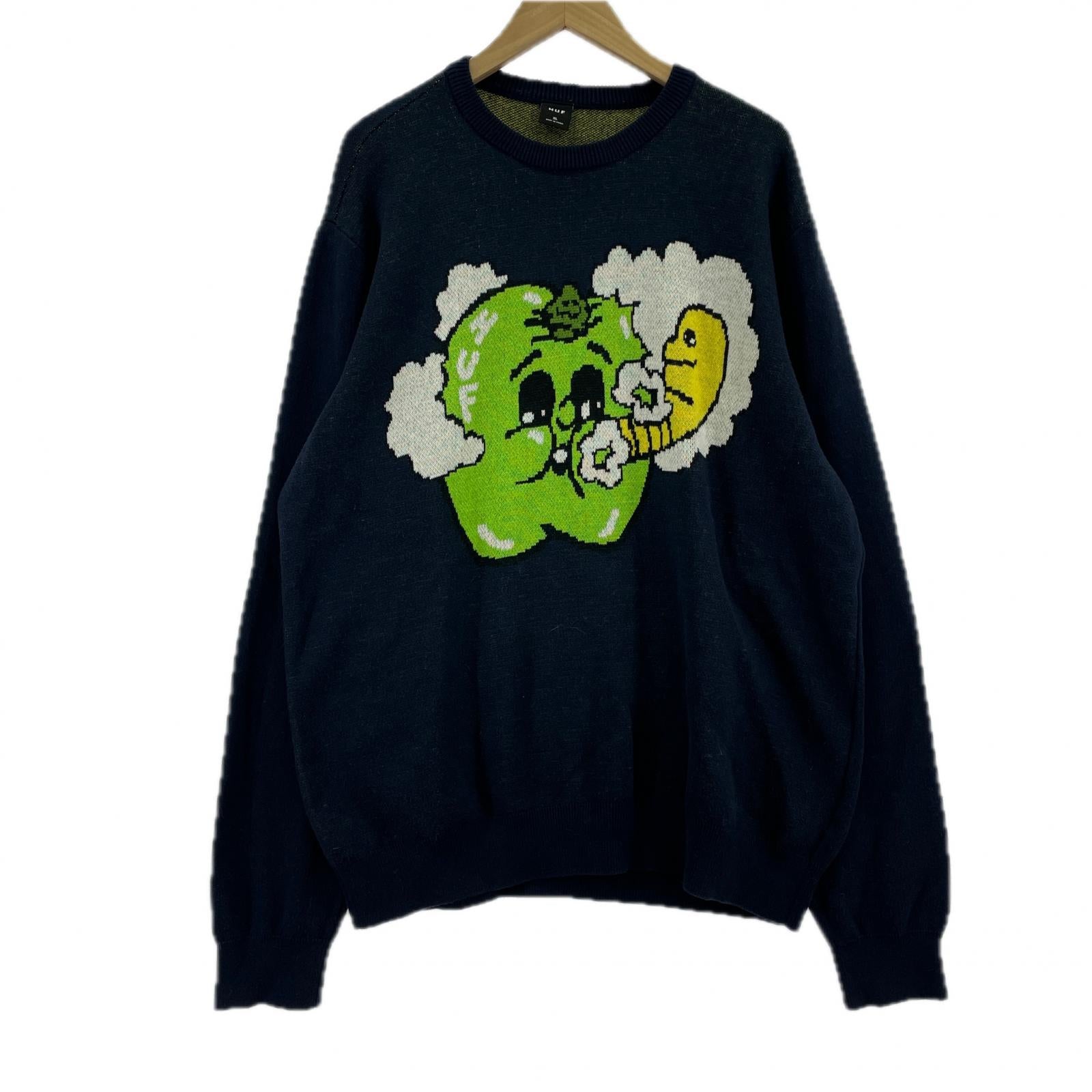 ニット HUF ニット・セーター ネイビー