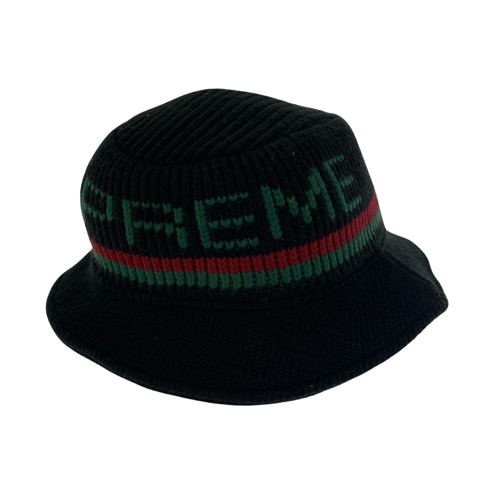 ハット 19AW Knit Logo Crusher Hat S/M ブラック