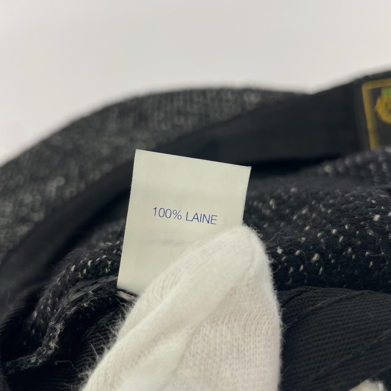 キャップ 18AW Loro Piana Wool Camp Cap ブラック