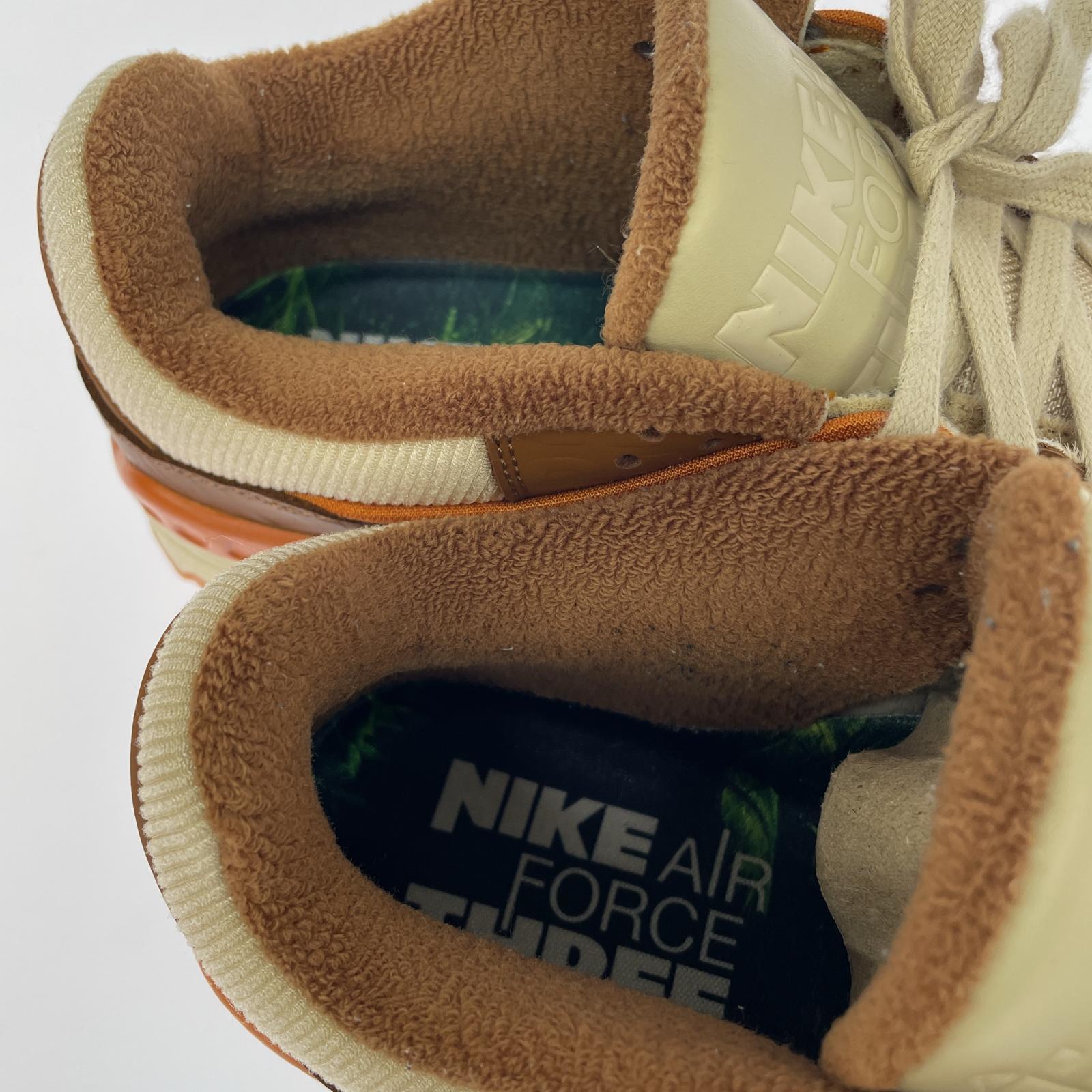 スニーカー ×NIGO AIR FORCE 3 LOW SP(27.5cm) 27.5cm (US9 1/2 UK9 EU45) ブラウン