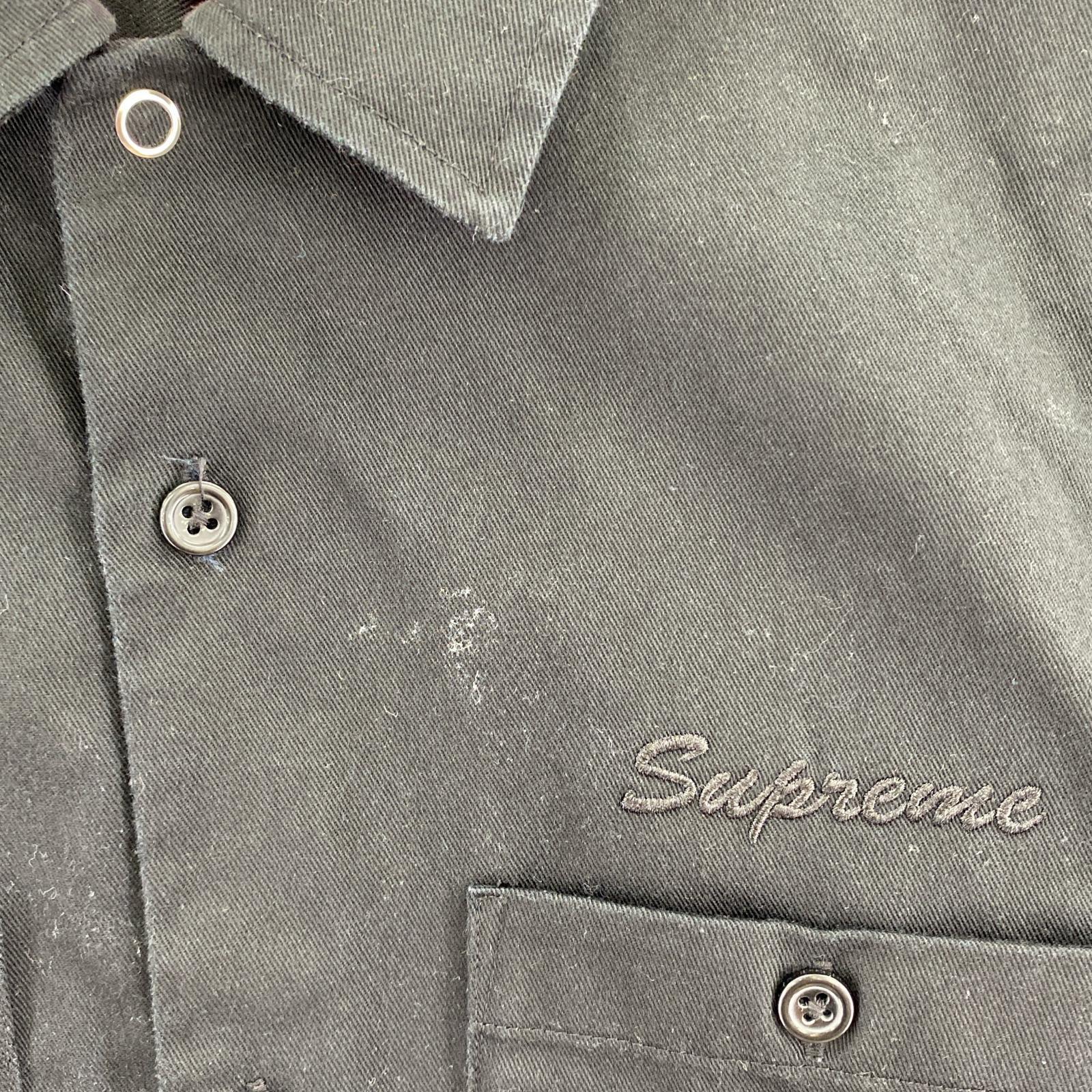 半袖シャツ Doughboy S/S Work Shirt 黒 (S) S ブラック