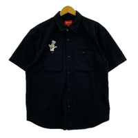 半袖シャツ Doughboy S/S Work Shirt 黒 (S) S ブラック