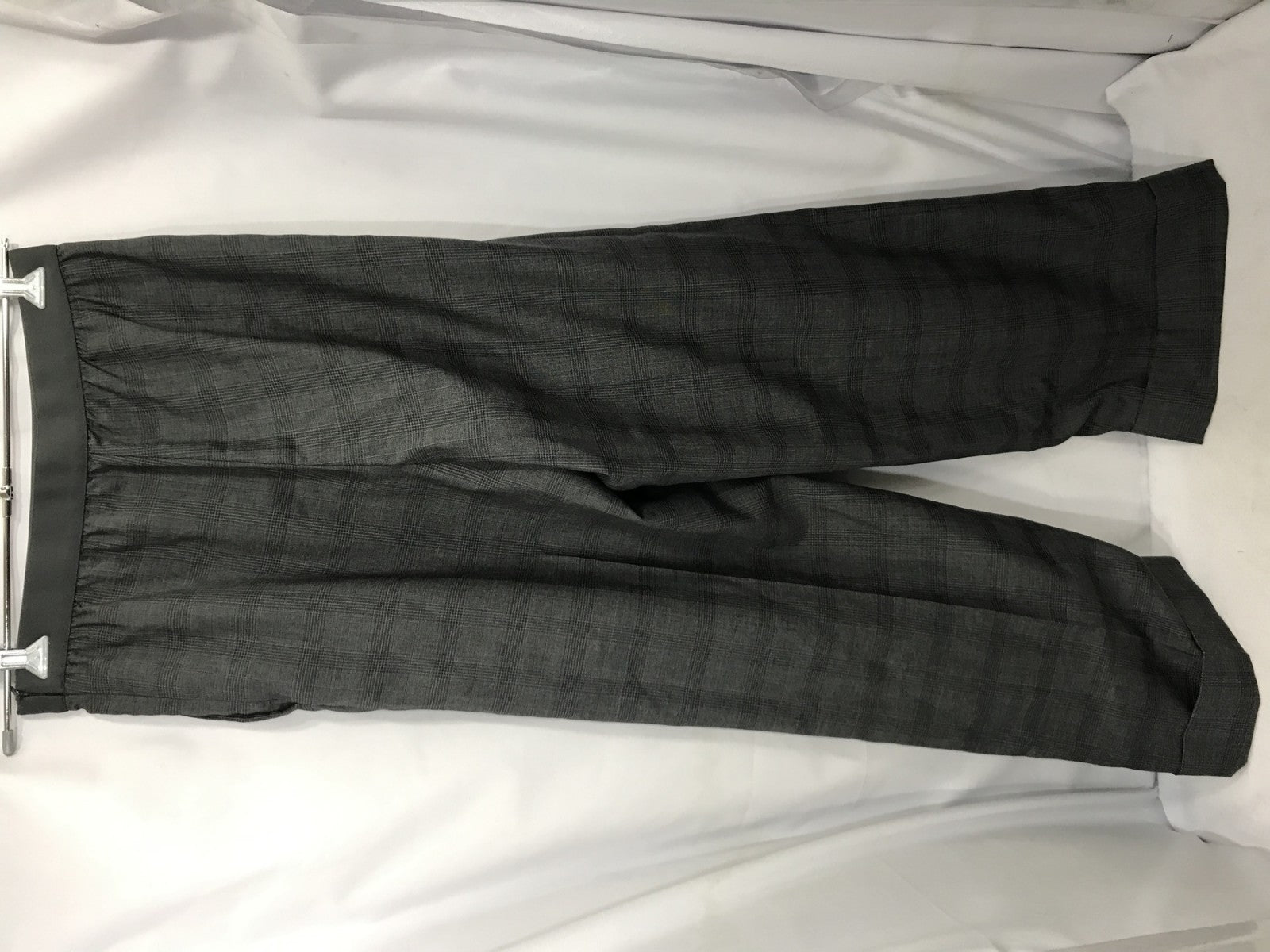 miumiu/チェックパンツ/GRY/size:38