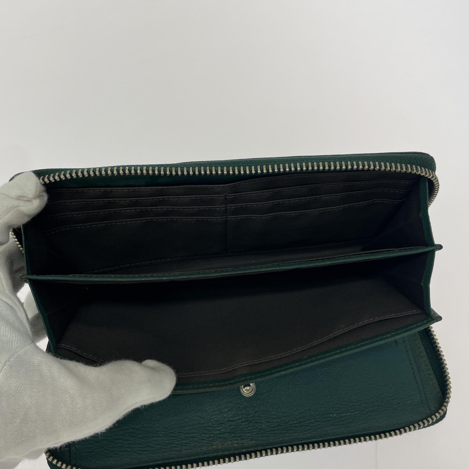 長財布 WONDER LONG WALLET 緑