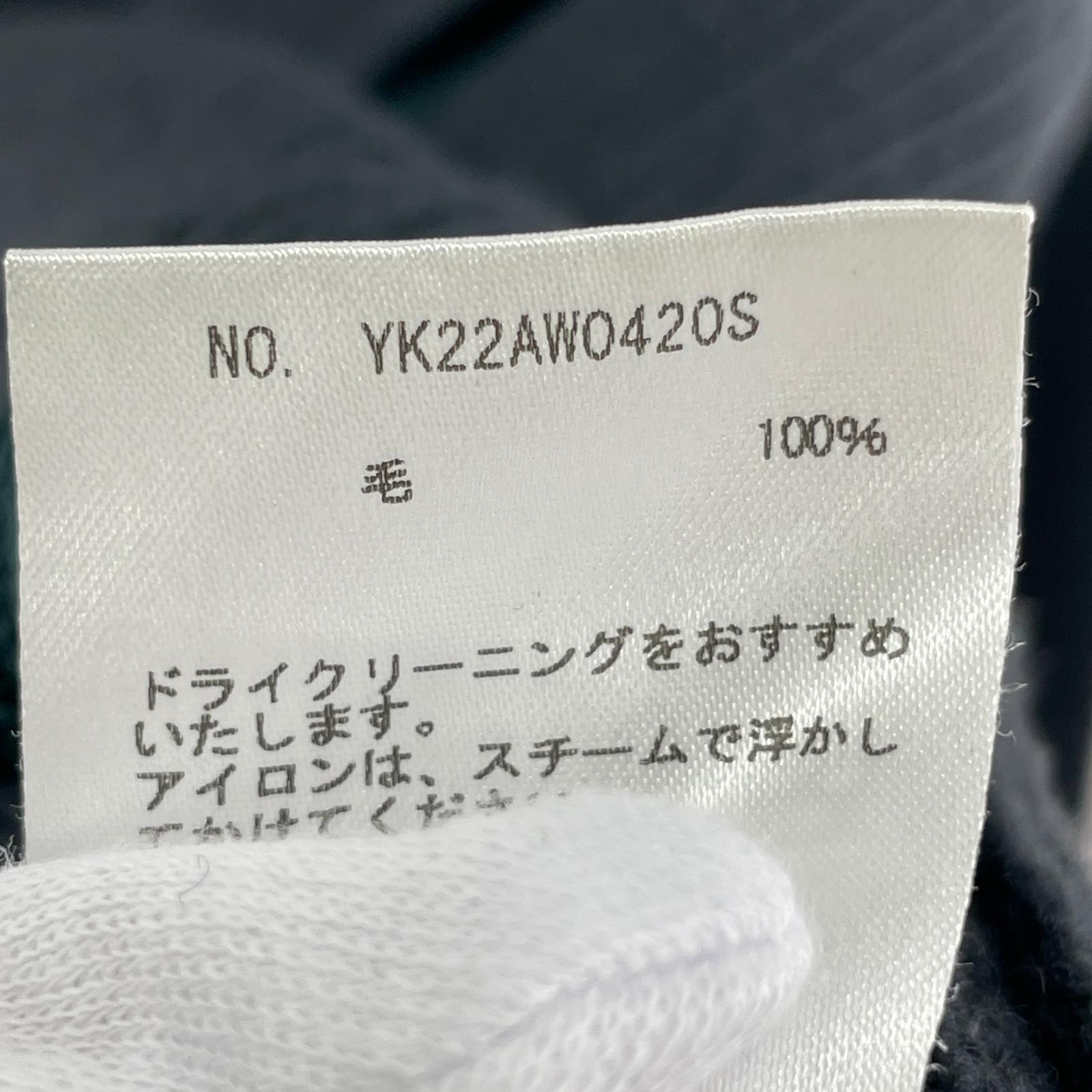 ニット BROKEN CREWNECK SWEATER (2) YK22AW0420S 2 グリーン