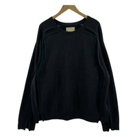 ニット BROKEN CREWNECK SWEATER (2) YK22AW0420S 2 グリーン