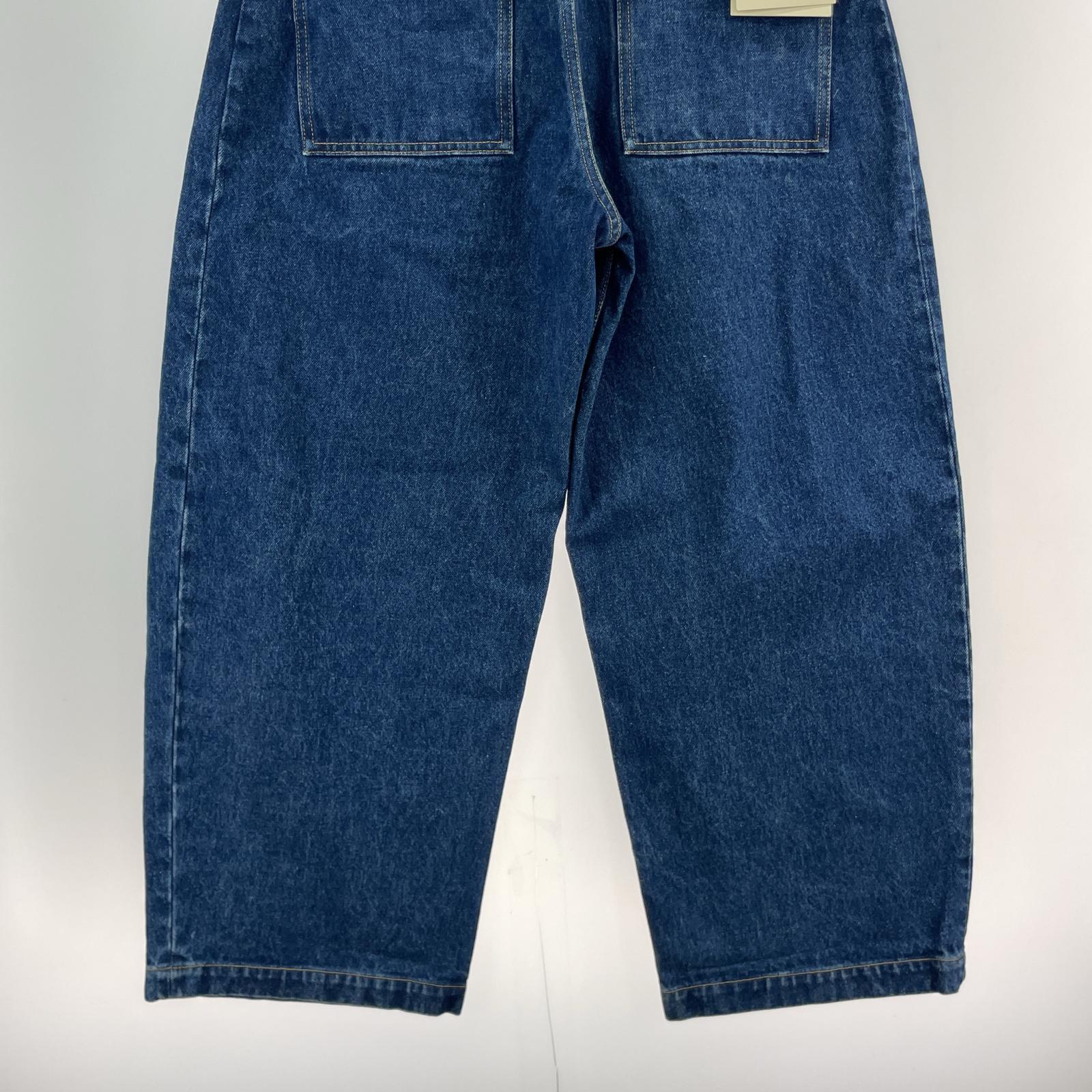 デニムパンツ PAOLO SNM-DENIM VOLUME PANT (S) S ブルー