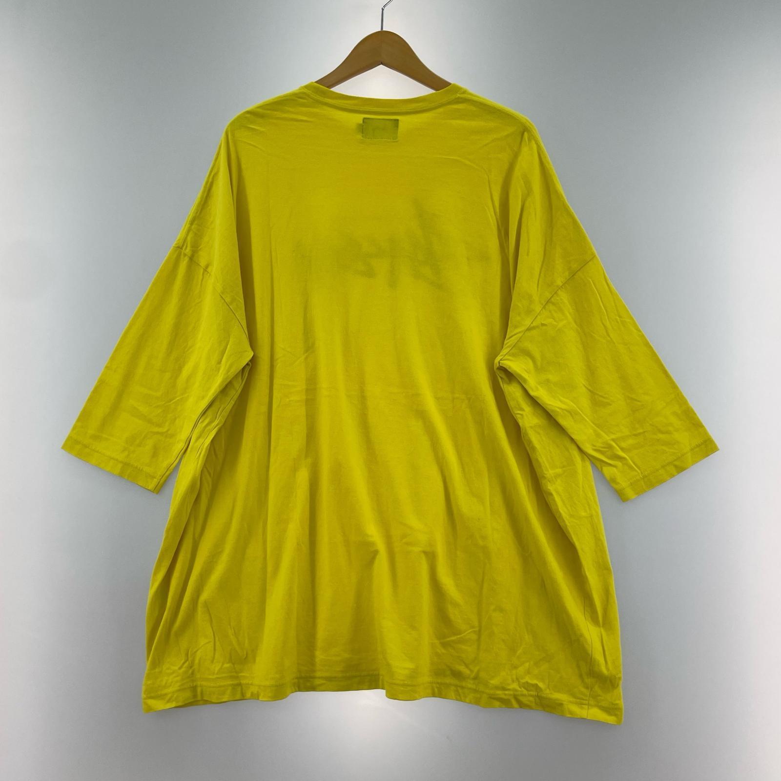半袖Tシャツ オーバーシルエットTEE (S) 黄 S イエロー