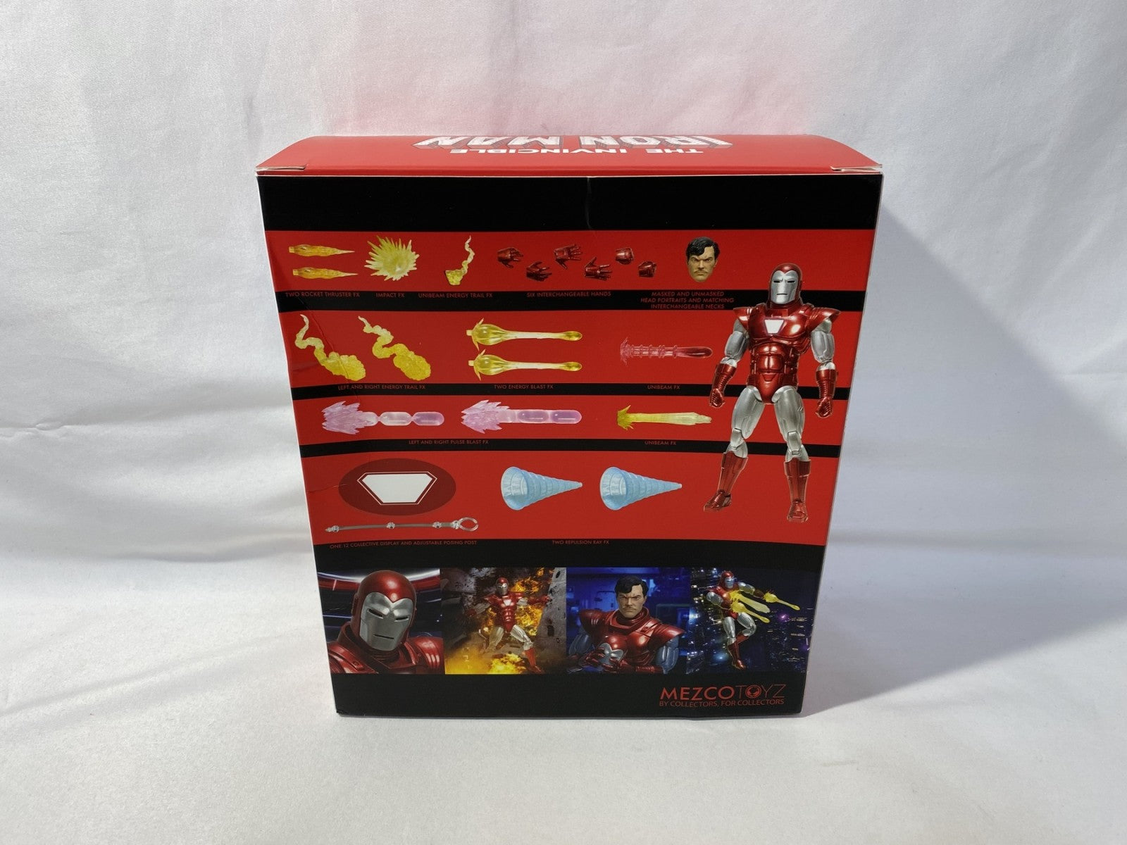 MEZCO ONE:12 シルバーセンチュリオン アイアンマン フィギュア/グッズ