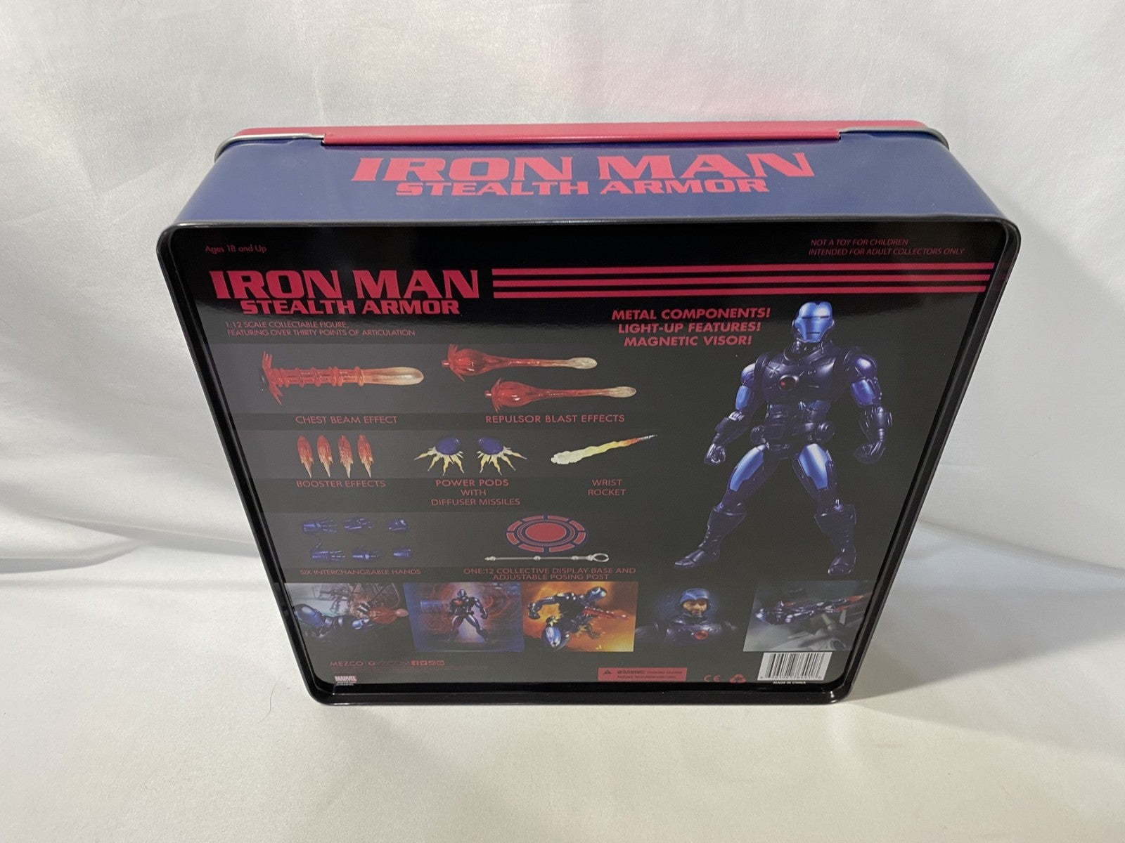 MEZCO ONE:12 アイアンマン ステルスver. フィギュア/グッズ