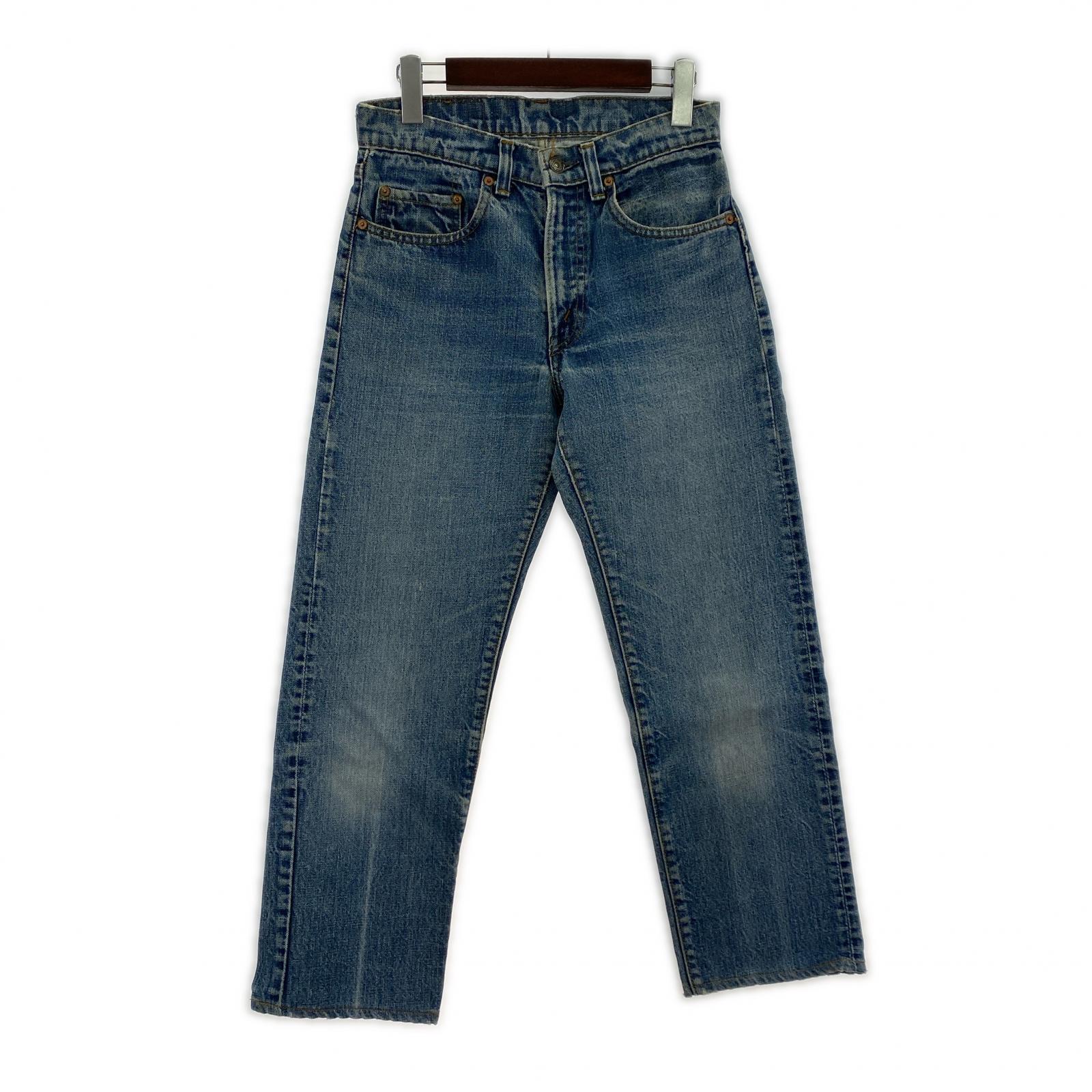 デニムパンツ 70s 505-0217 66後期 W28 28 ブルー