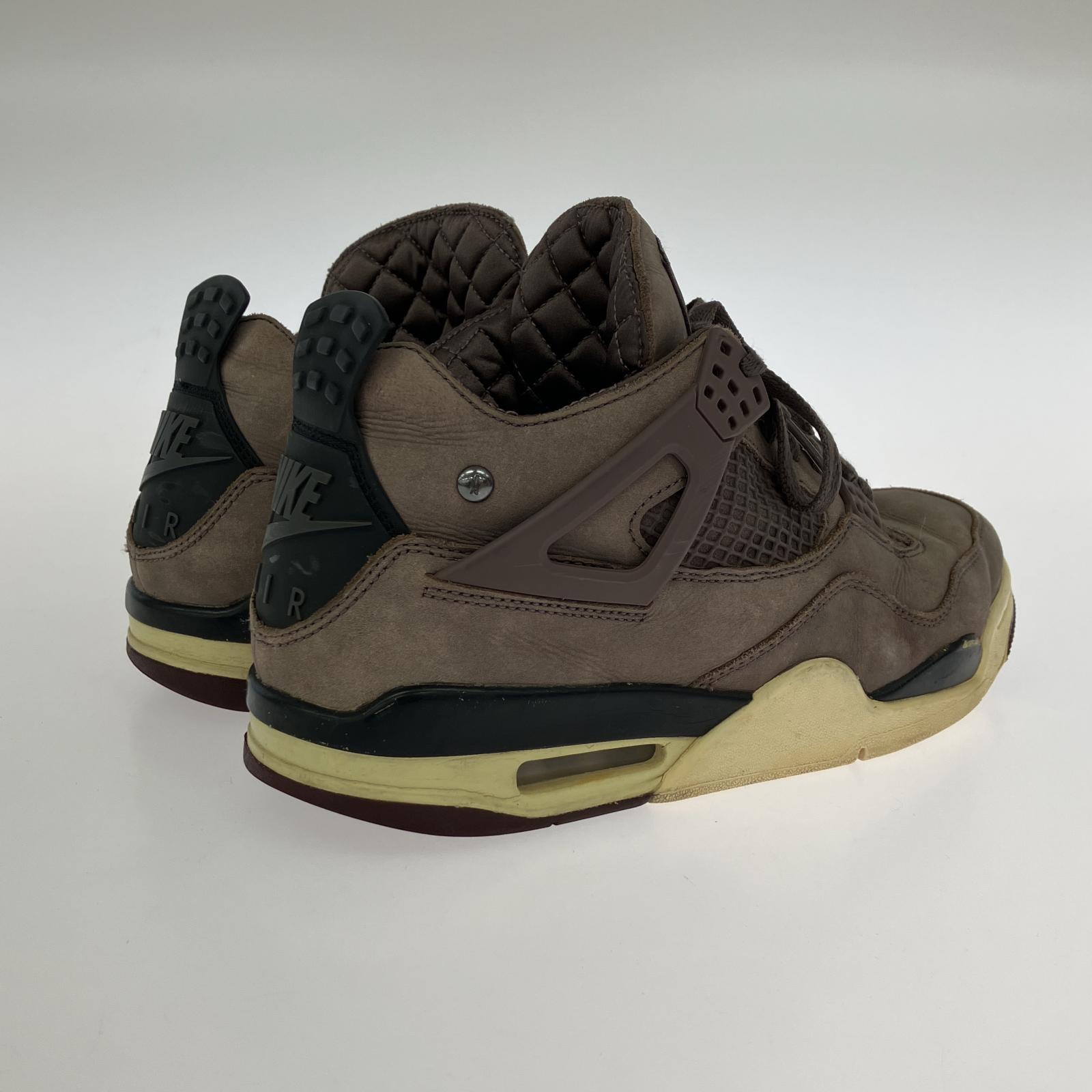 スニーカー ×A Ma Maniere Air Jordan 4 Violet Ore 26.5cm (US8 1/2 UK8 EU43) ブラウン